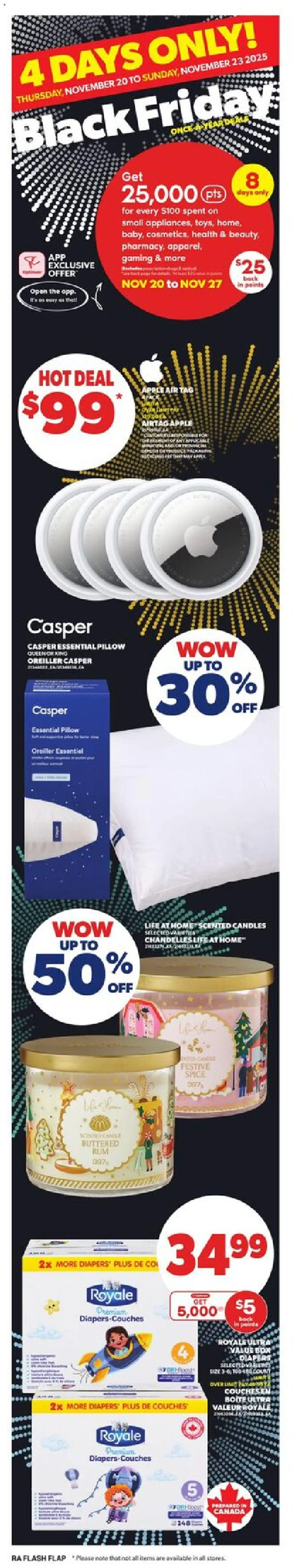 Atlantic Superstore flyer valid from 20.11.2025 | Page: 2 | Products: Pillow