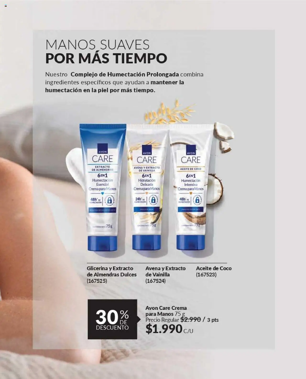 Catálogo Avon Campaña 10 │ válido desde el 03.06.2025 | Página: 100 | Productos: Avena, Almendras, Aceite, Crema