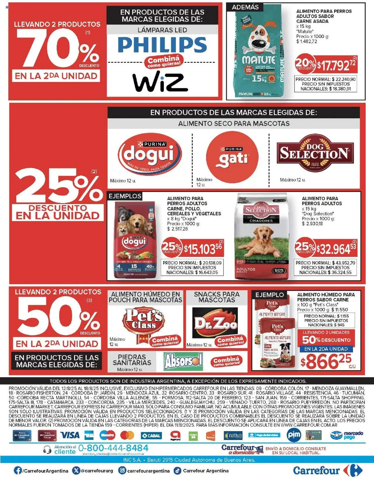 Carrefour ofertas - Salta │ válido desde el 12.08.2025 | Página: 21 | Productos: Caso, Sobre, Rosario, Sales