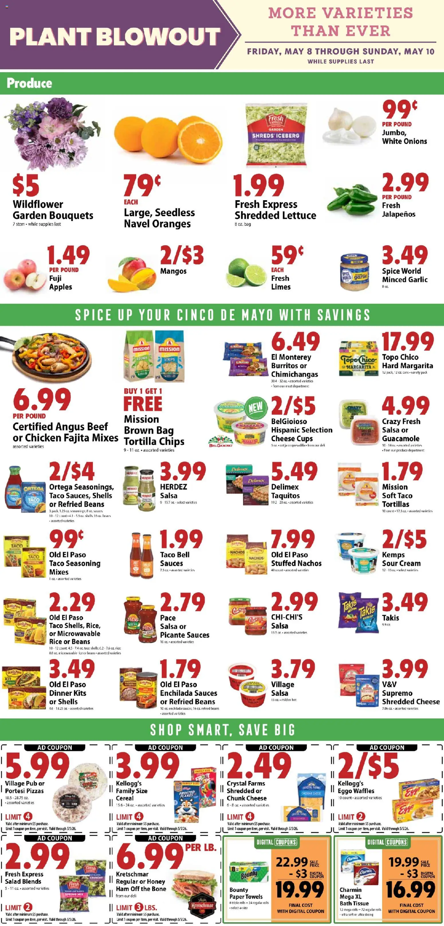 Festival Foods Weekly Ad - valid from 29.04.2026 | Page: 2 | Products: Cheese, Apples, Flakes, Garlic