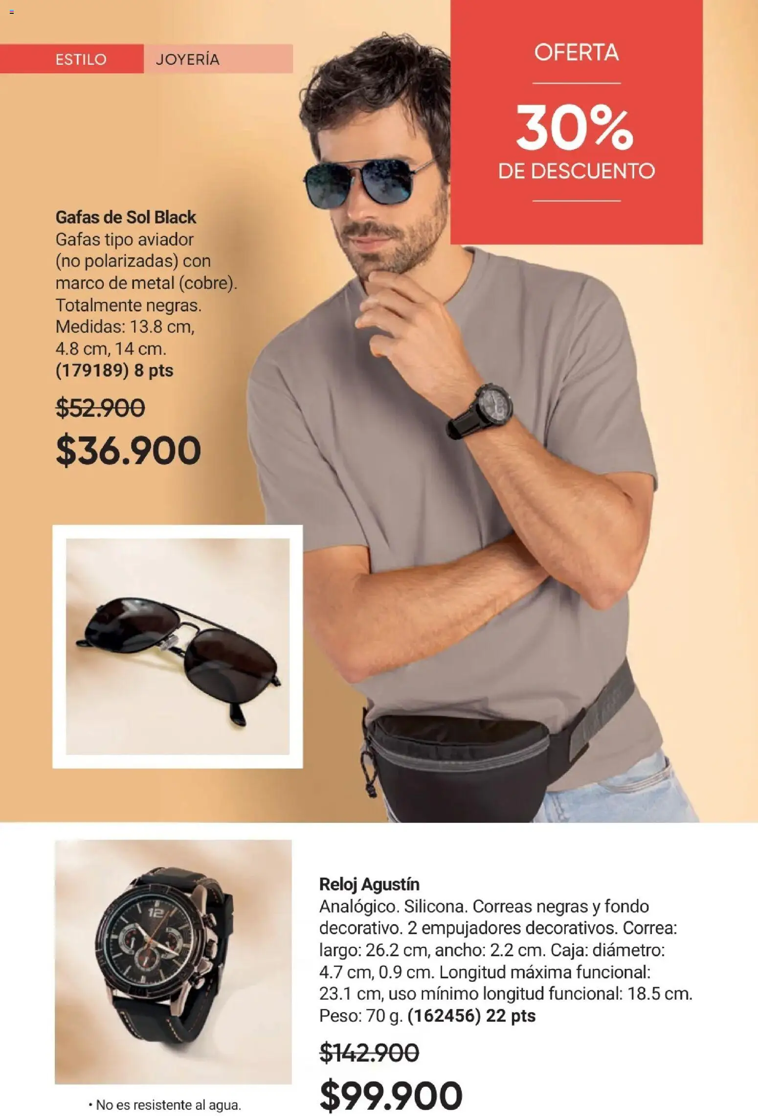 Avon revista - valida desde el 01.12.2025 | Página: 60 | Productos: Reloj, Gafas de sol, Peso, Caja