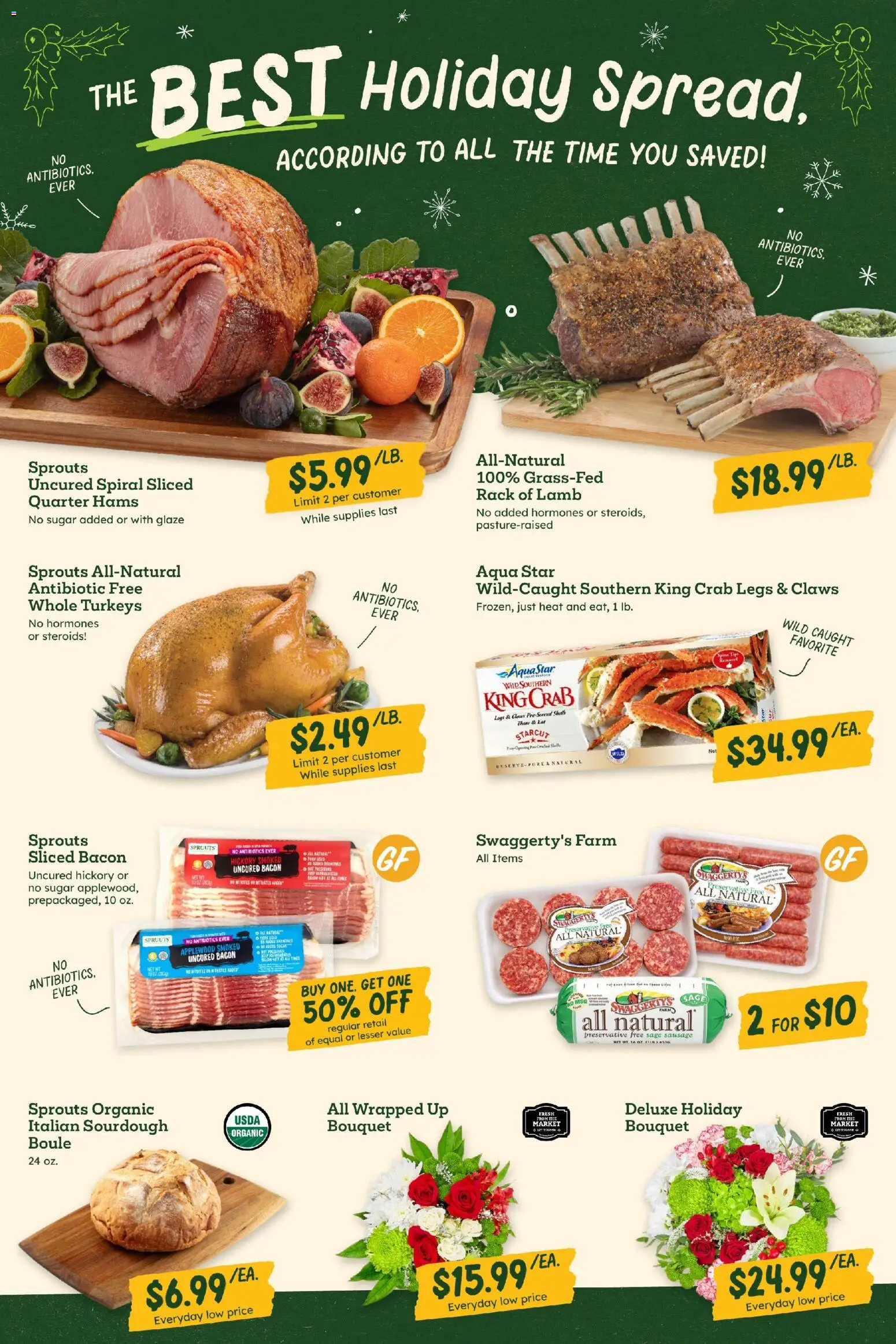 Sprouts Weekly Ad - valid from 17.12.2025 | Page: 3 | Products: Sugar, Sausage