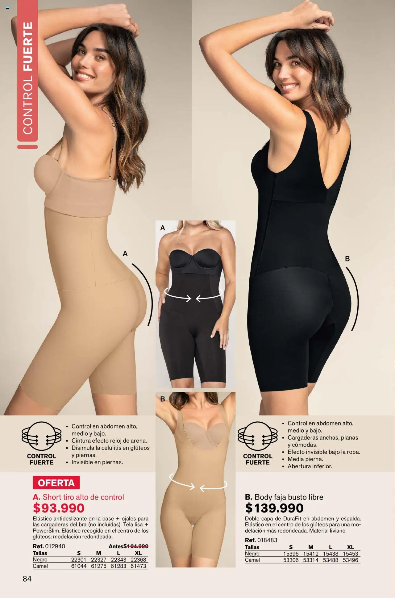 Leonisa revista - valida desde el 12.09.2025 | Página: 84 | Productos: Faja, Reloj, Body, Short