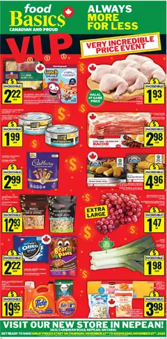 Preview of Food Basics - Kanata from shop Food Basics valid from 13.11.2025