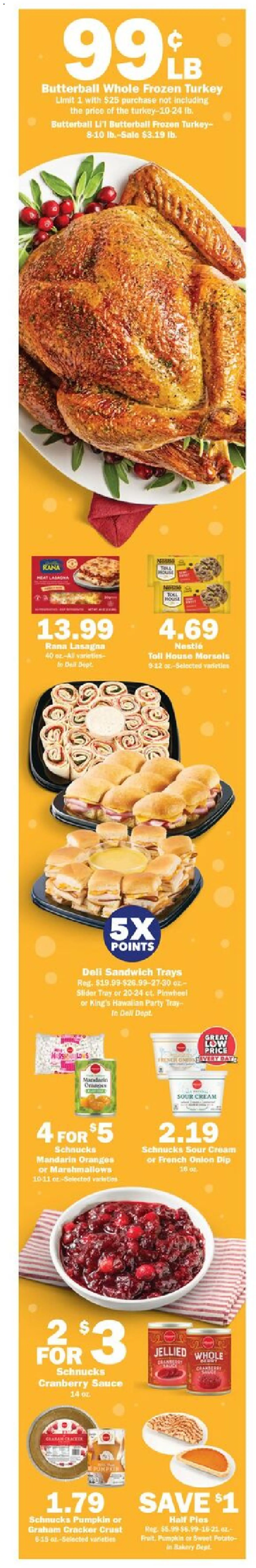 Schnucks Weekly Print Ad - IL - valid from 05.11.2025 | Page: 6 | Products: Bakery, Oranges, Cream, Sauce