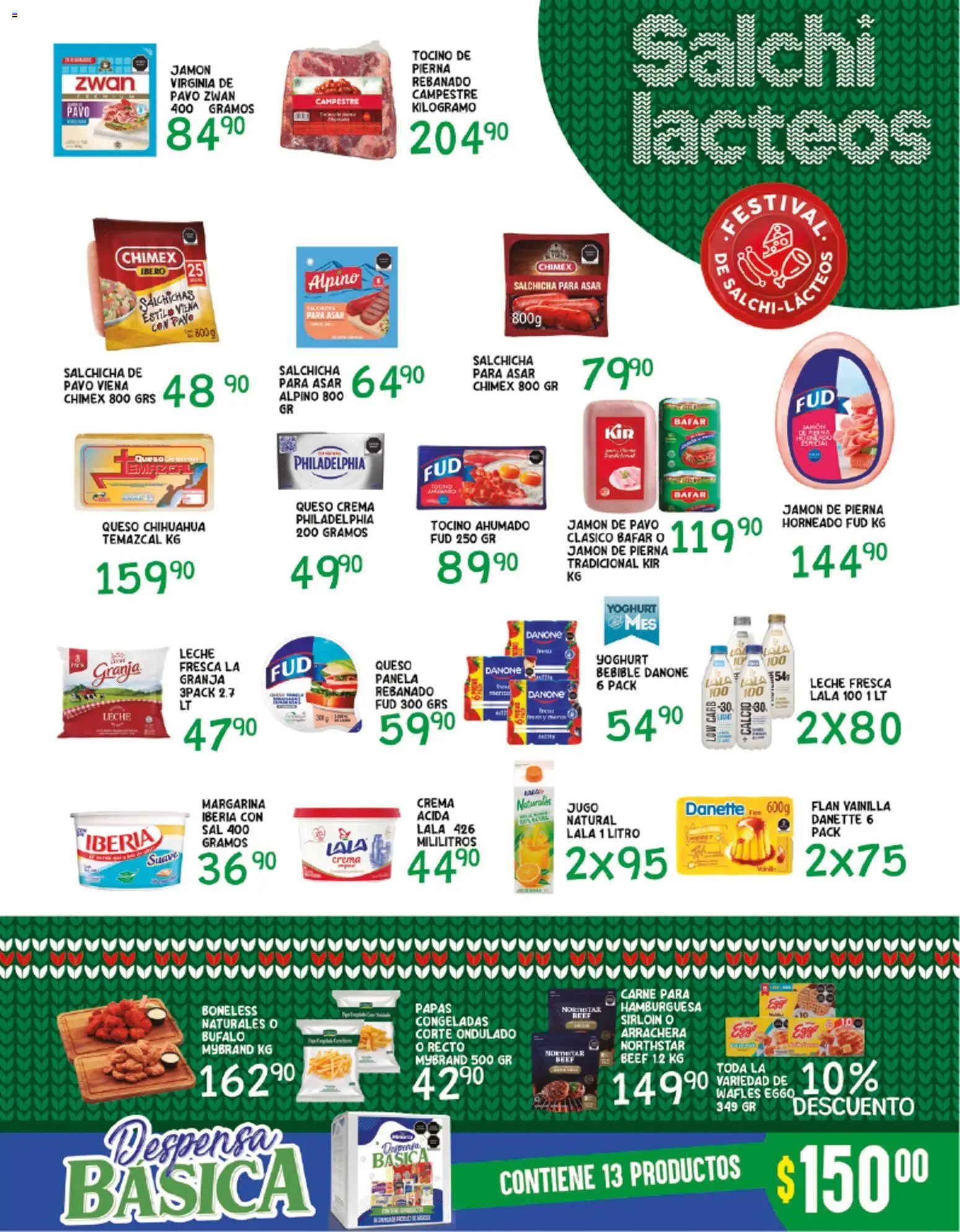 Nuevas ofertas de Alsuper válidas en toda la República Mexicana desde el 21.11.2025. ¡Encuentra las mejores ofertas en Alsuper folleto Durango! | Página: 3 | Productos: Fresa, Sal, Leche, Queso