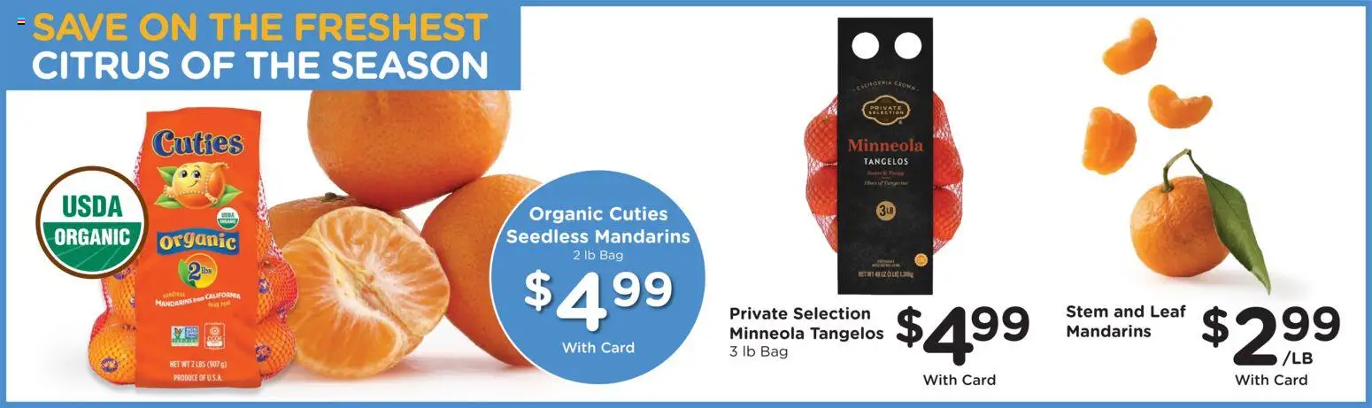 QFC Weekly Ad - WA - valid from 04.02.2026 | Page: 9 | Products: Mandarins, Bag, Iron