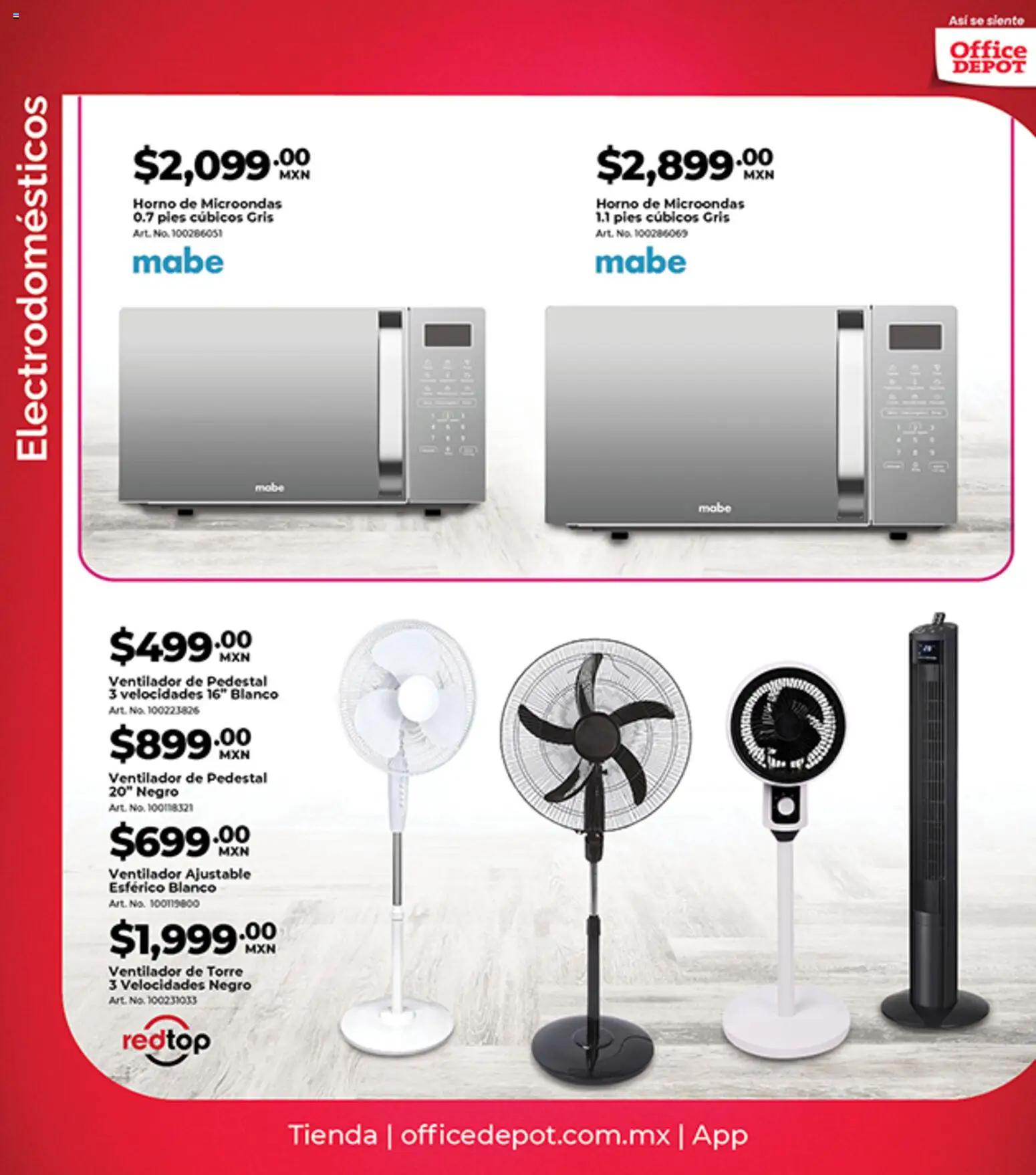 Nuevas ofertas de Office Depot válidas en toda la República Mexicana desde el 01.04.2026. ¡Encuentra las mejores ofertas en Office Depot catálogo! | Página: 21