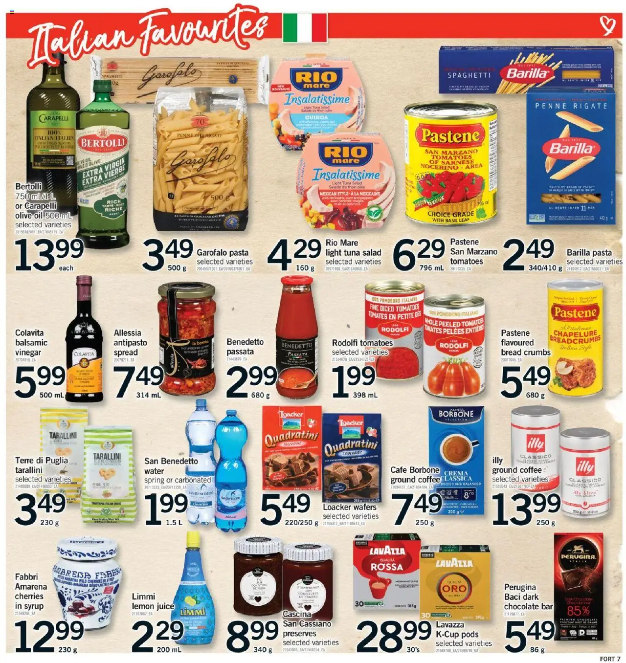 Fortinos flyer valid from 16.10.2025 | Page: 8 | Products: Oil, Bread, Coffee, Chocolate