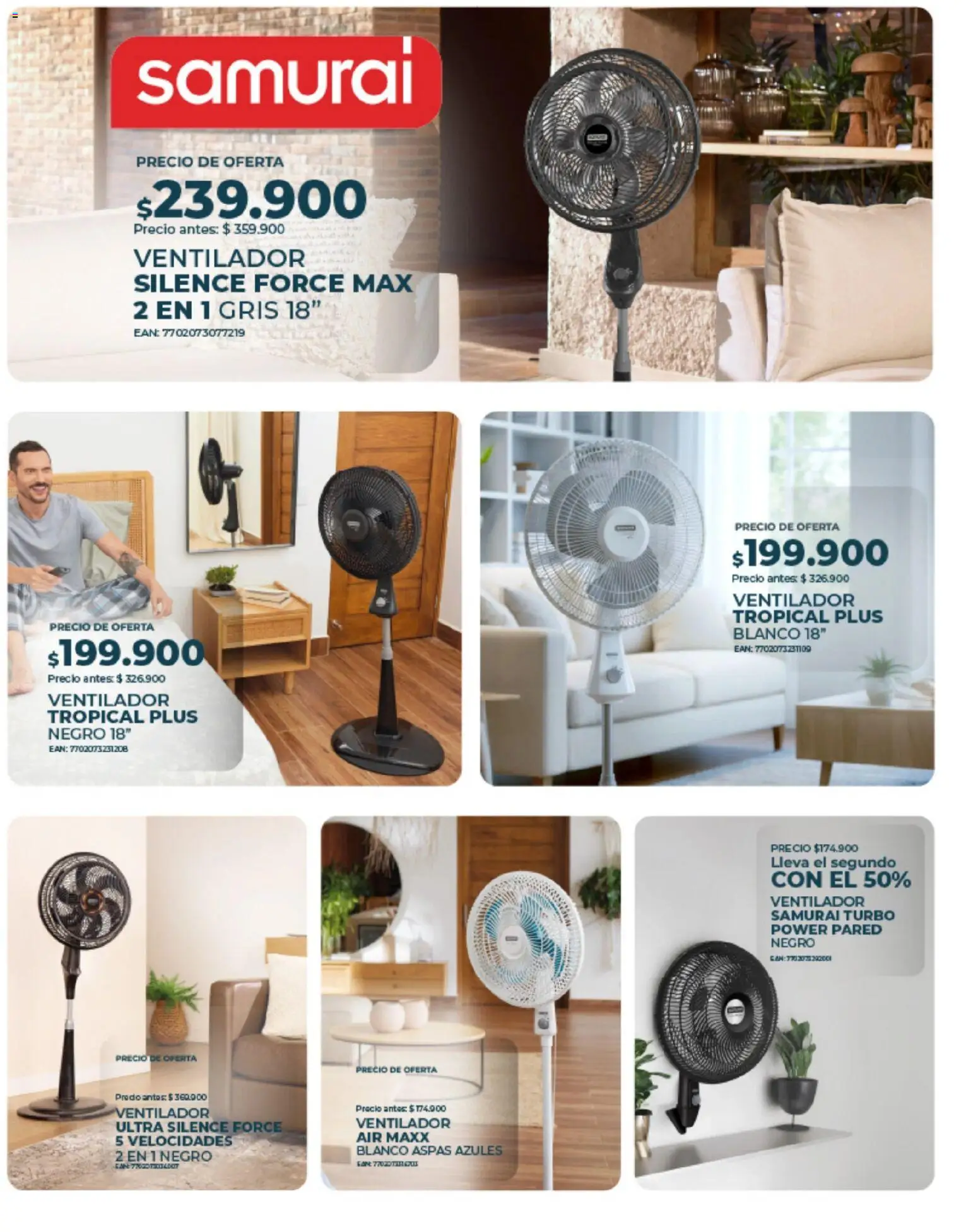 Olímpica revista - valida desde el 15.04.2026 | Página: 6 | Productos: Ventilador