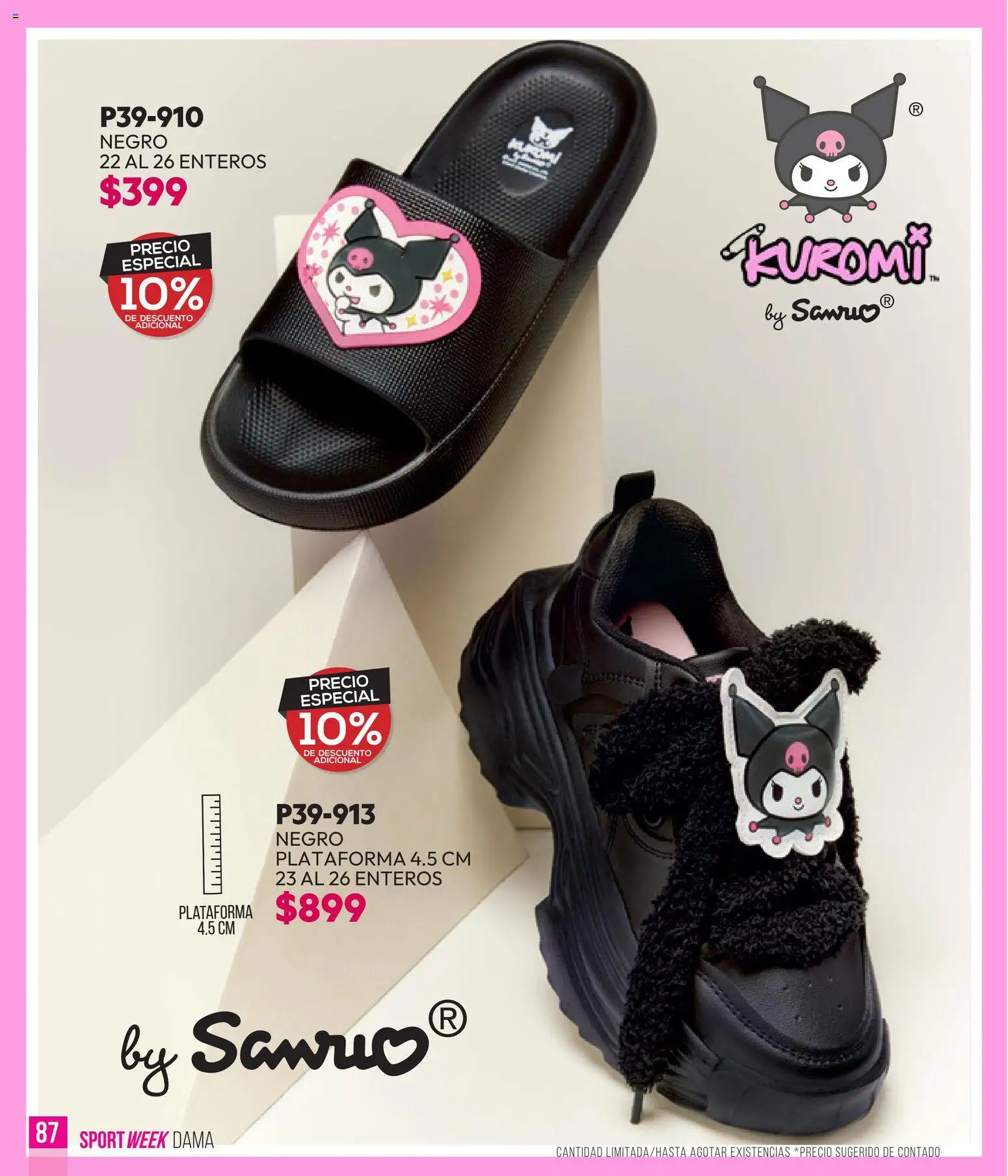 Nuevas ofertas de Cklass válidas en toda la República Mexicana desde el 28.04.2026. ¡Encuentra las mejores ofertas en Cklass catálogo Sportweek! | Página: 88