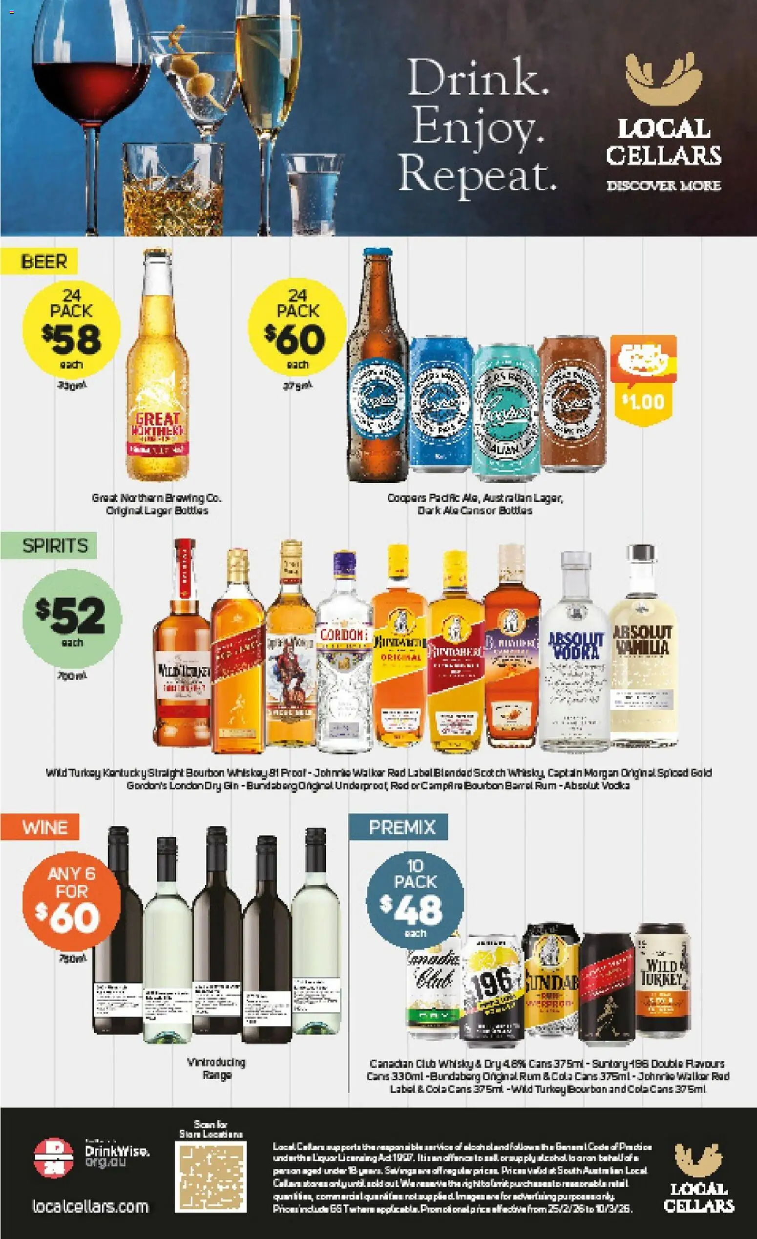 Foodland catalogue - valid from 25.02.2026 | Page: 35 | Products: Wine, Gin, Rum, Scotch