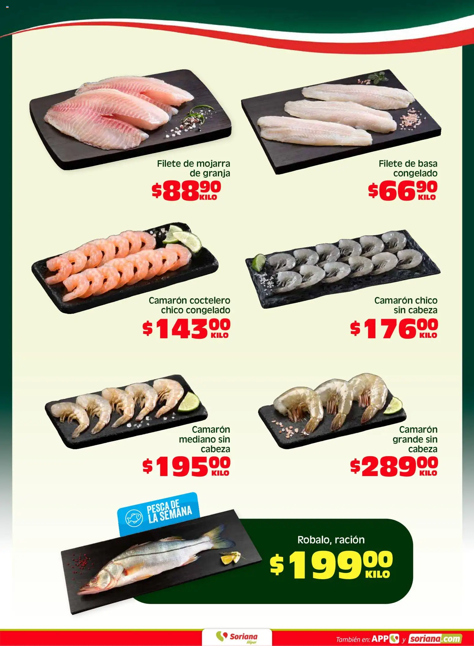 Nuevas ofertas de Soriana válidas en toda la República Mexicana desde el 17.04.2026. ¡Encuentra las mejores ofertas en Soriana Fin de Semana Híper: BCS, Son y Sin! | Página: 3