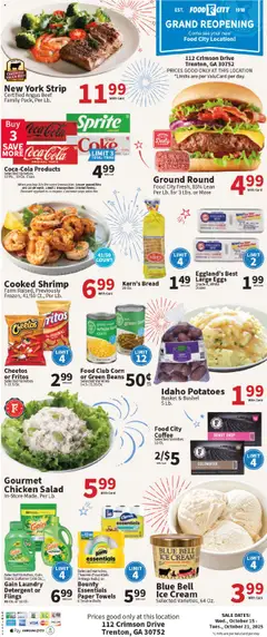 Preview of Food City weekly ads valid from 15.10.2025