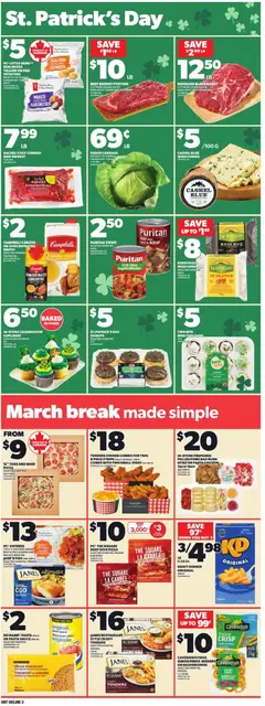 Preview of Loblaws weekly flyer / circulaire from shop Loblaws valid from 12.03.2026 | Page: 9 | Products: Fish, Pasta, Chicken, Pork