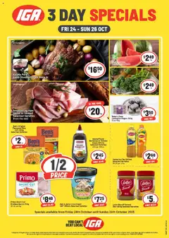 Preview of IGA Weekend Specials - WA - valid from 24.10.2025