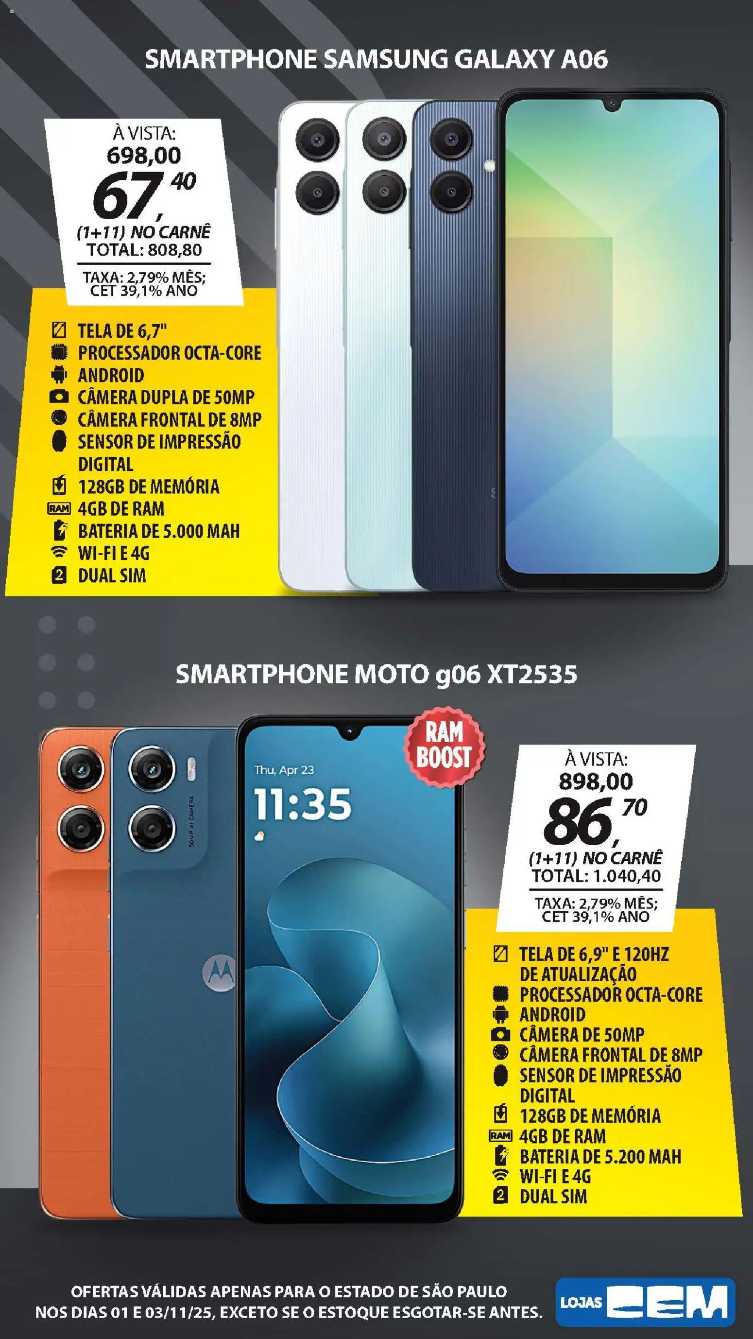 Lojas Cem Folheto - válido de 01.11.2025 | Página: 7