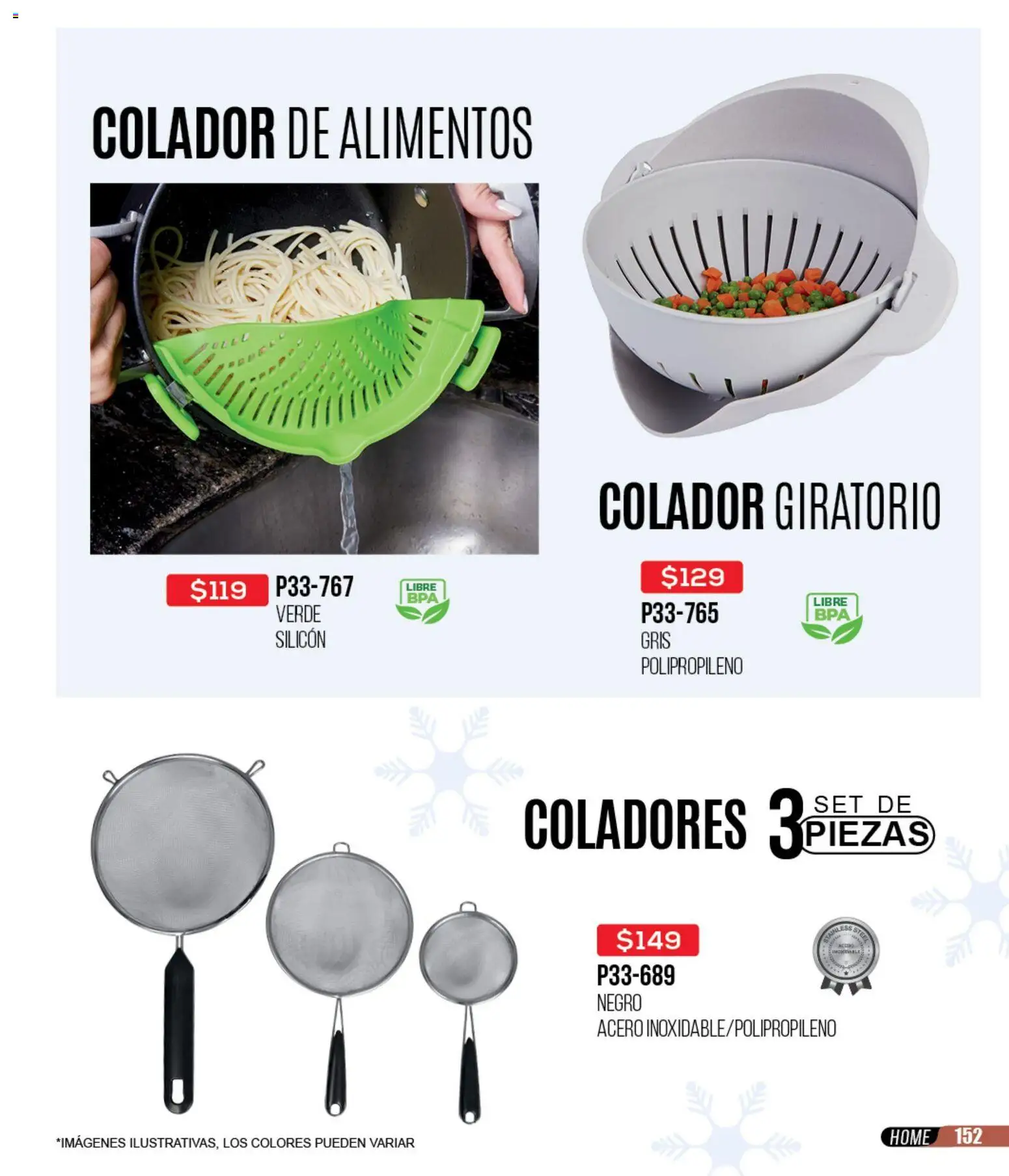 Nuevas ofertas de Cklass válidas en toda la República Mexicana desde el 02.01.2026. ¡Encuentra las mejores ofertas en Cklass catálogo Rebajas Inicio de Año Calzado! | Página: 454 | Productos: Colador