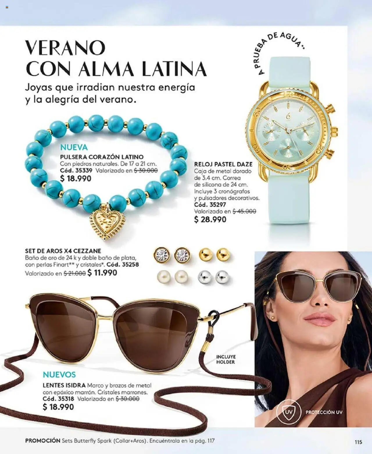 Catálogo Ésika Campaña 17 │ válido desde el 14.10.2025 | Página: 131 | Productos: Agua, Caja, Baño, Aros