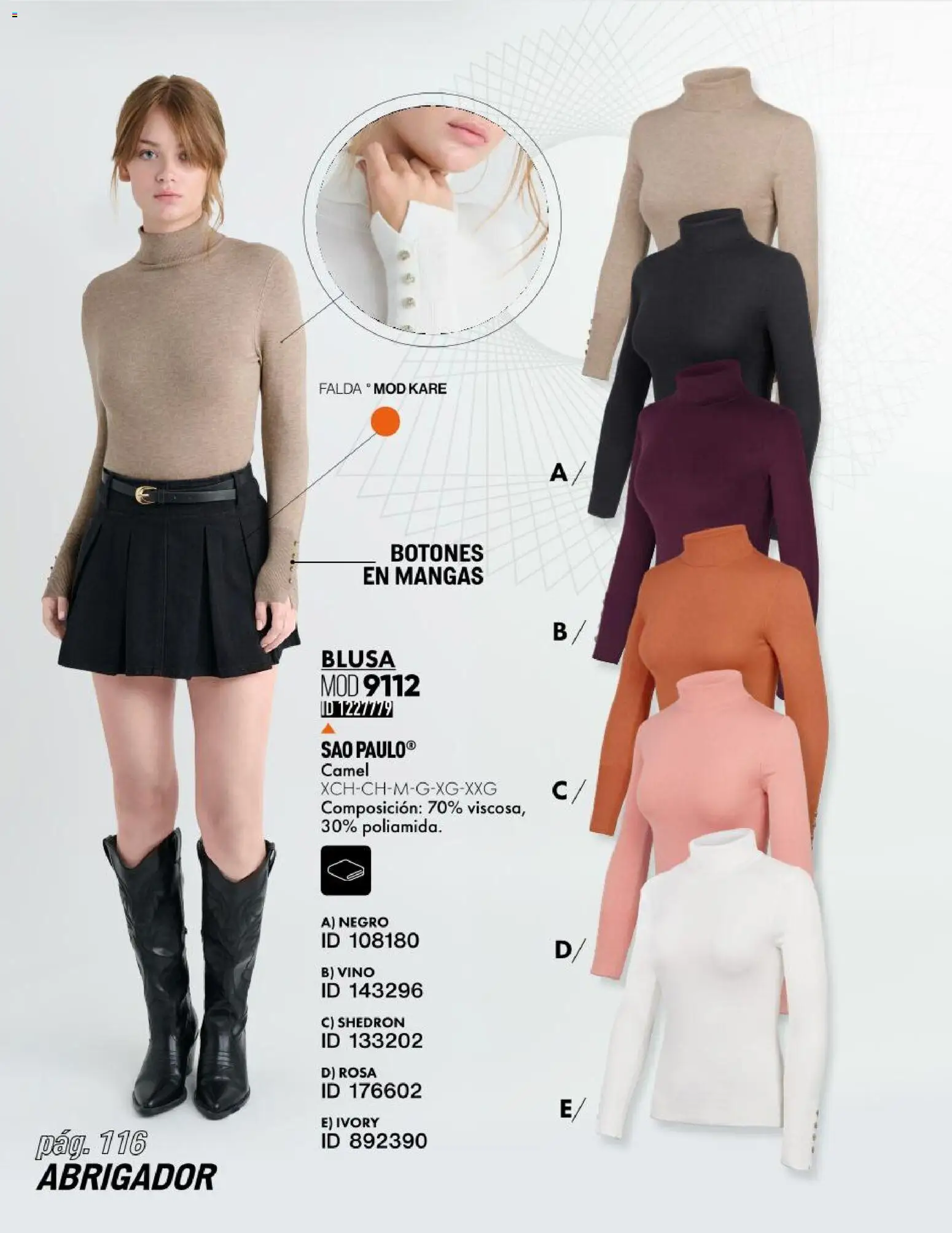 Nuevas ofertas de Price Shoes válidas en toda la República Mexicana desde el 03.11.2025. ¡Encuentra las mejores ofertas en Price Shoes catálogo Abrigador! | Página: 116 | Productos: Blusa, Vino, Falda