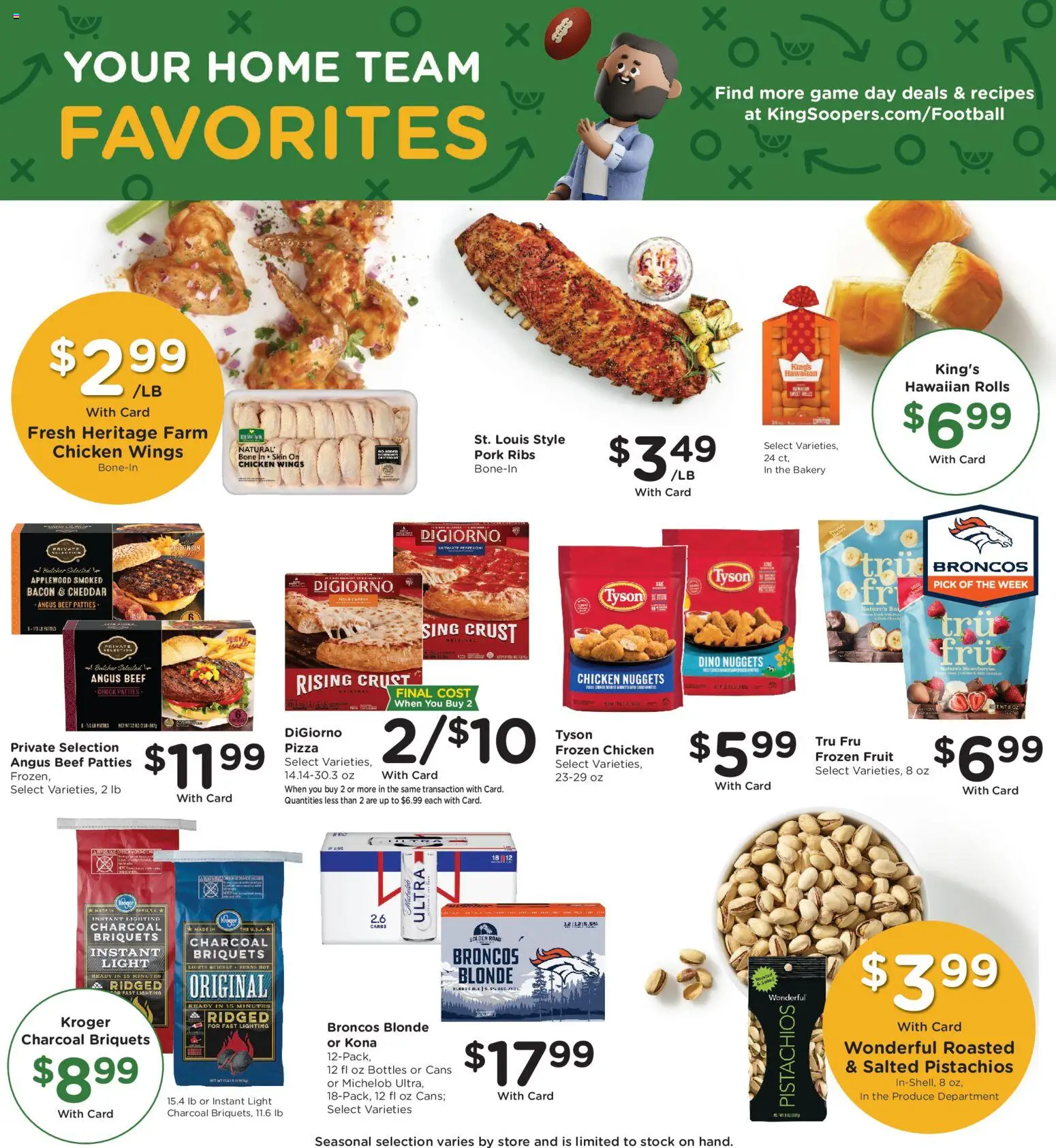 King Soopers Weekly Ad - valid from 03.12.2025 | Page: 7 | Products: Bakery, Pizza, Pork, Beef