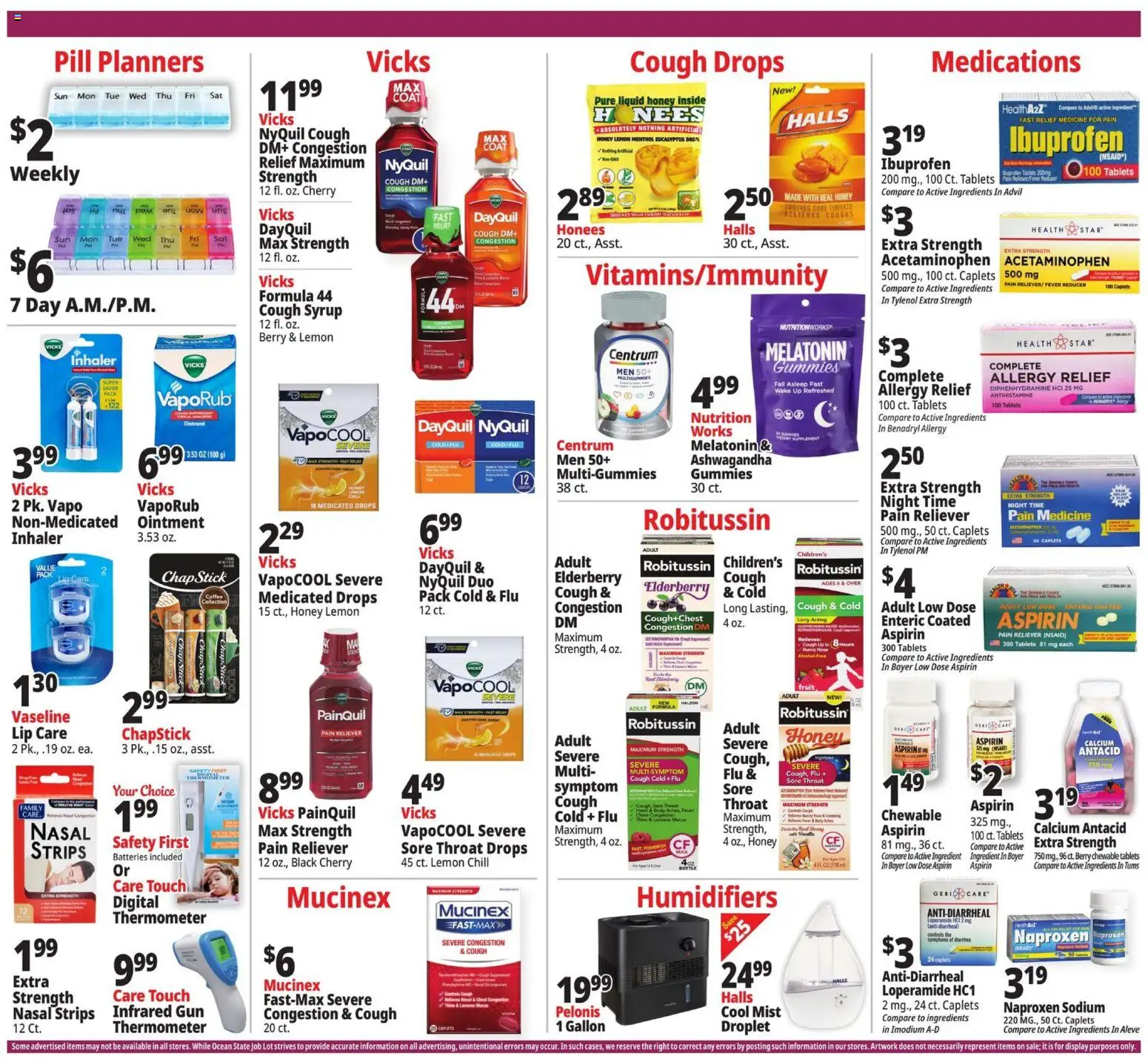 Ocean State Job Lot Weekly Ad - MA - valid from 29.01.2026 | Page: 14 | Products: Melatonin, Coffee, Gun, Thermometer