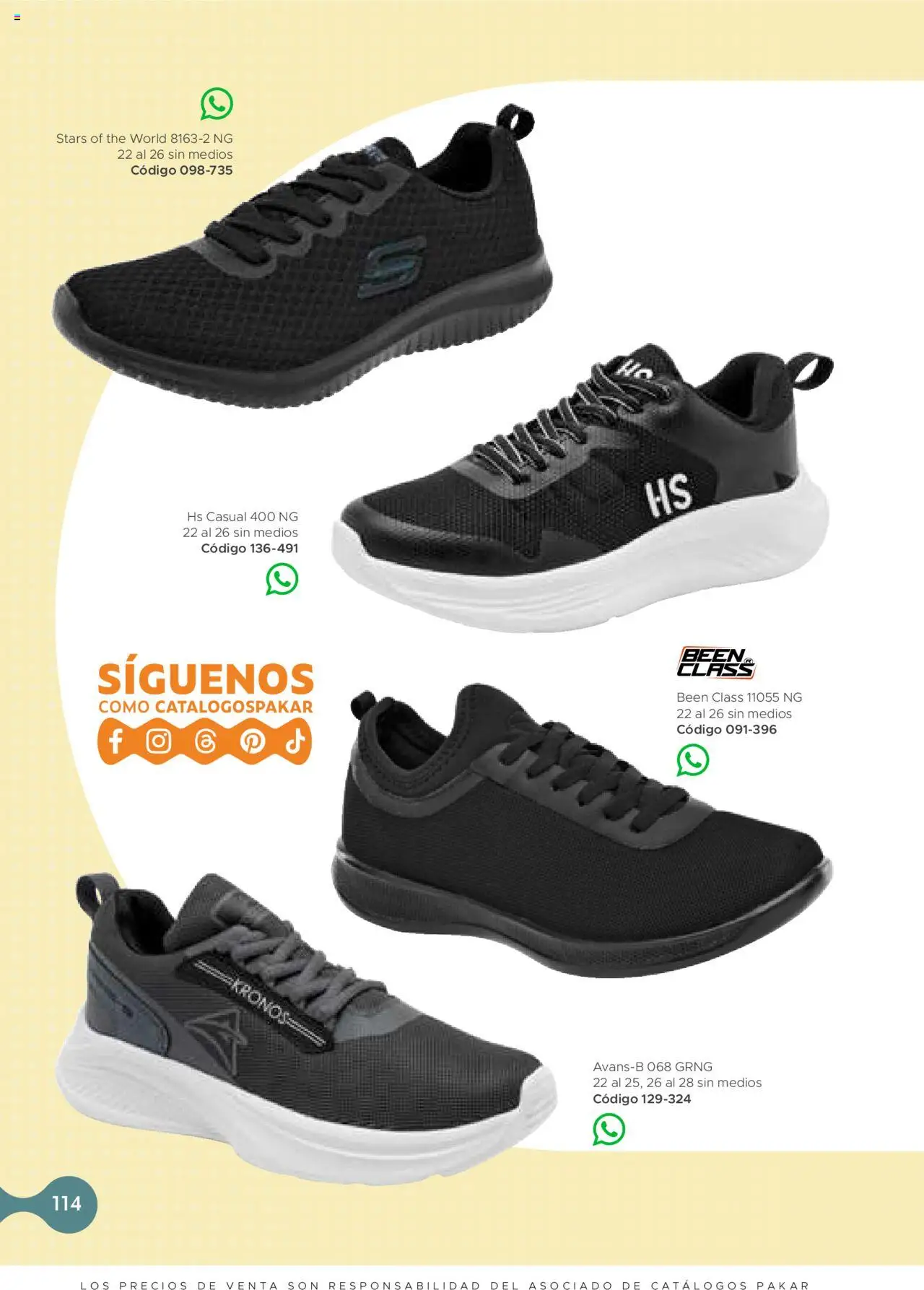 Nuevas ofertas de SC Pakar válidas en toda la República Mexicana desde el 24.07.2025. ¡Encuentra las mejores ofertas en SC Pakar - Catálogo Junior otoño / invierno! | Página: 114 | Productos: Res