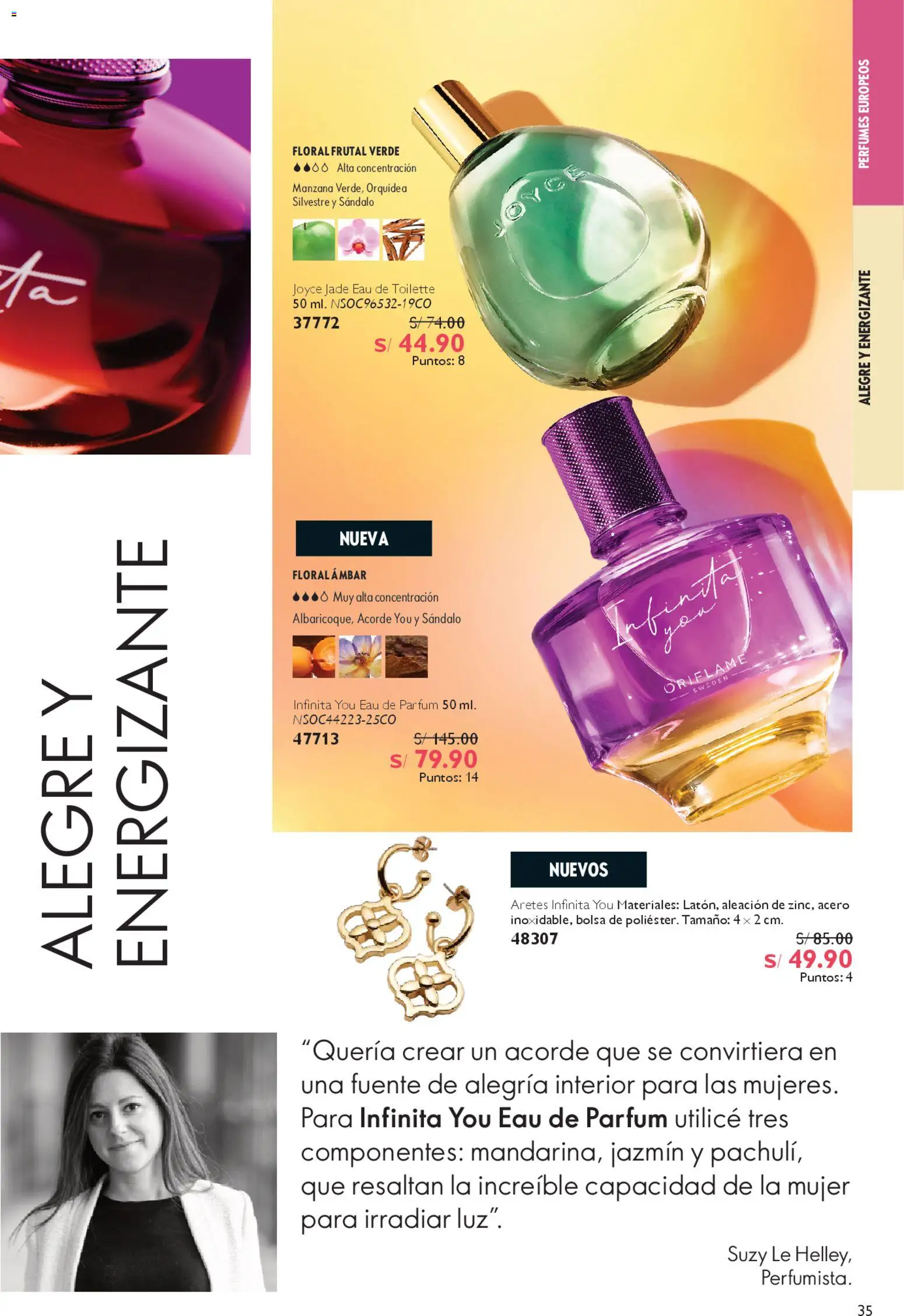 Catálogo Oriflame válido desde 28.03.2026 | Página: 35 | Productos: Bolsa, EAU de Toilette