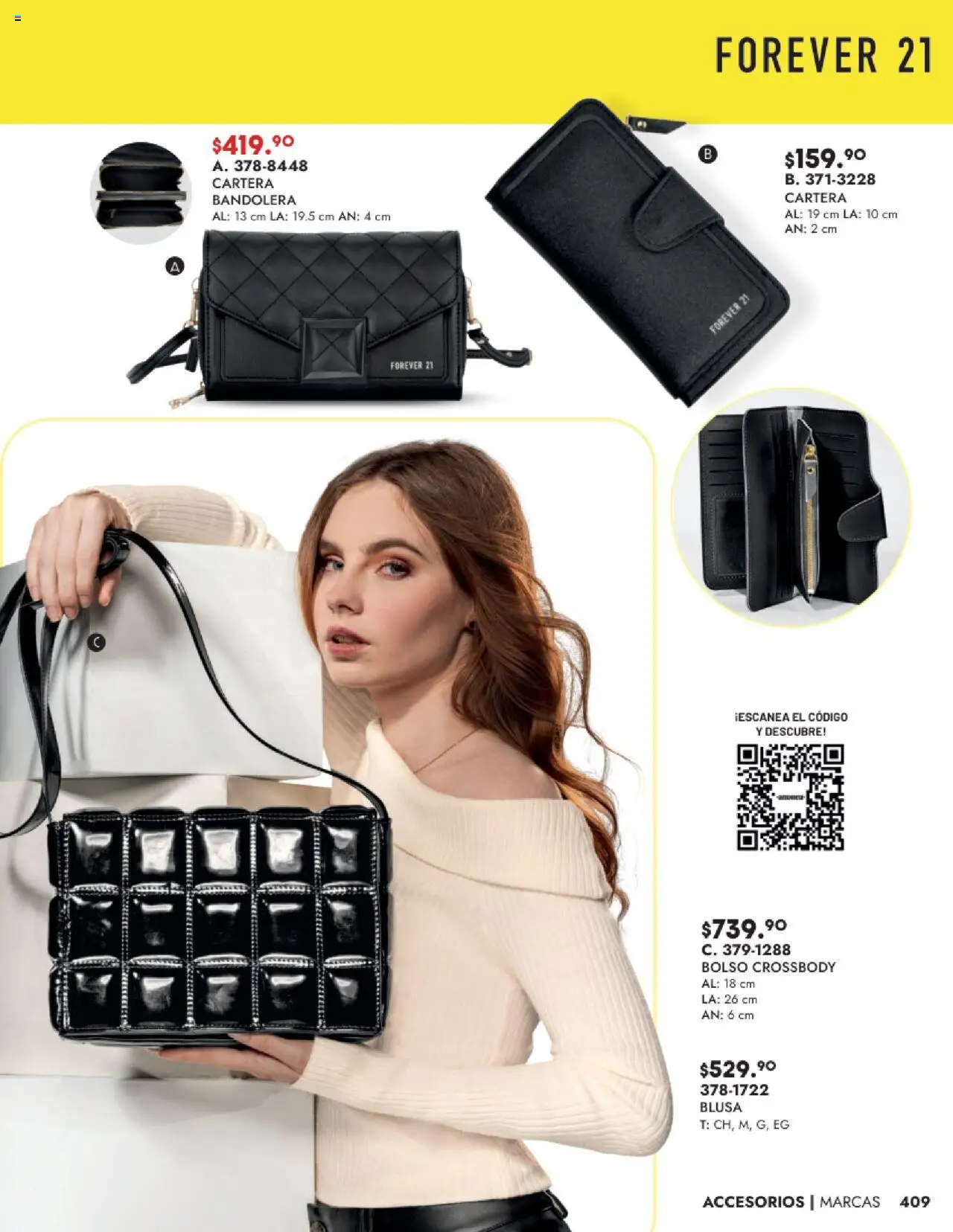 Nuevas ofertas de Andrea válidas en toda la República Mexicana desde el 24.08.2025. ¡Encuentra las mejores ofertas en Andrea - Catálogo Accesorios! | Página: 23 | Productos: Blusa, Bolso