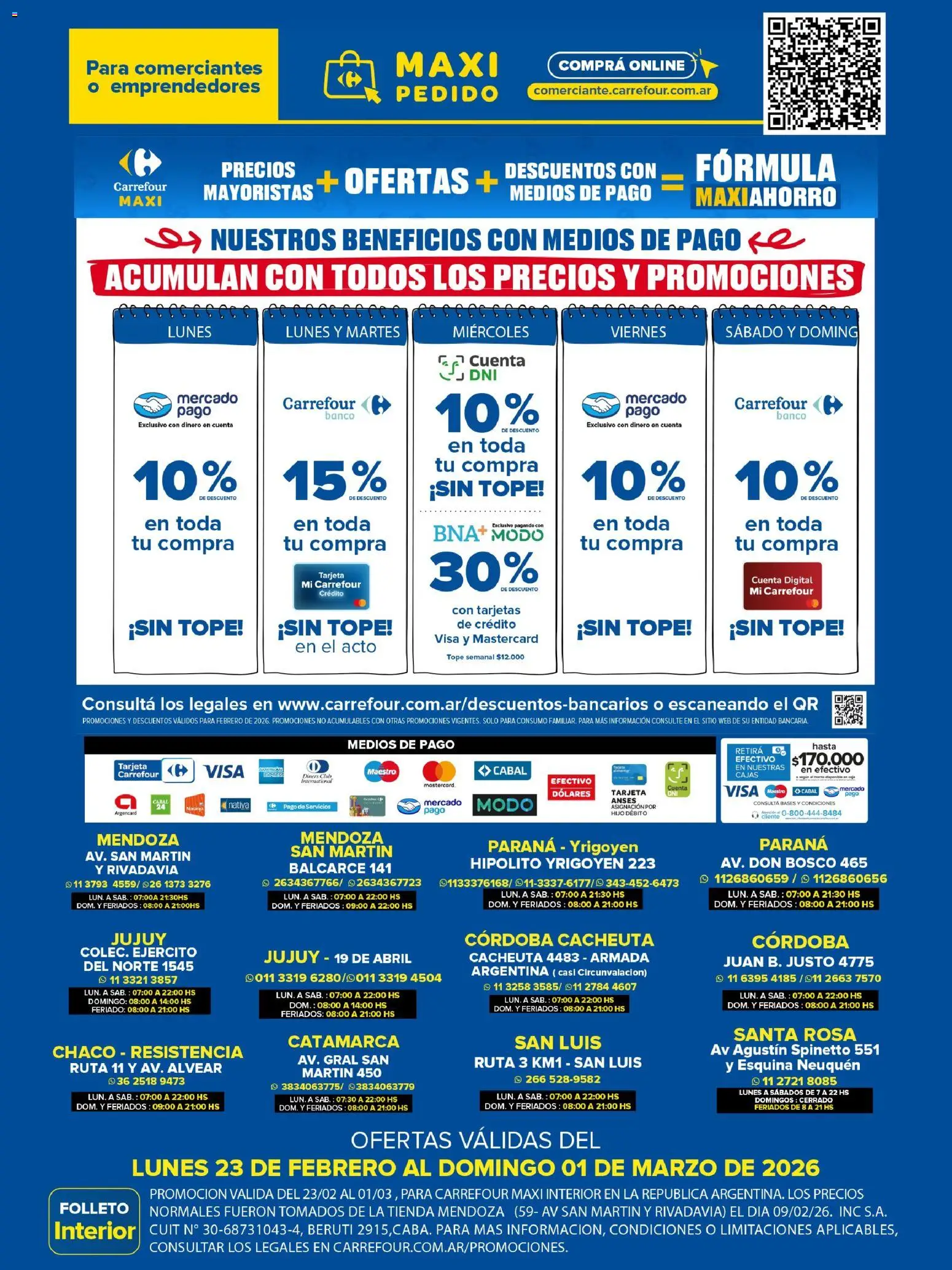 Carrefour Maxi catálogo │ válido desde el 23.02.2026 | Página: 24 | Productos: Banco