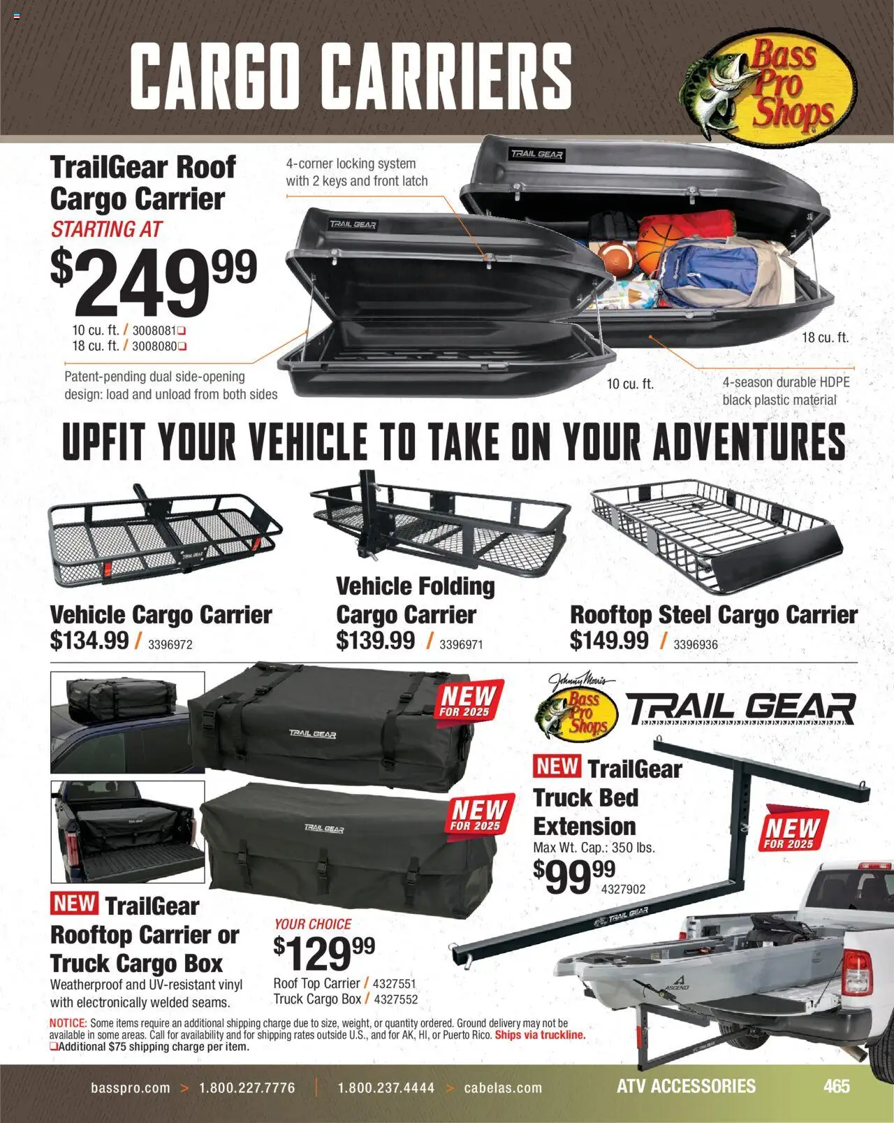 Cabela's Hunting Master 25 - valid from 11.08.2025 | Page: 465 | Products: Bed, Box