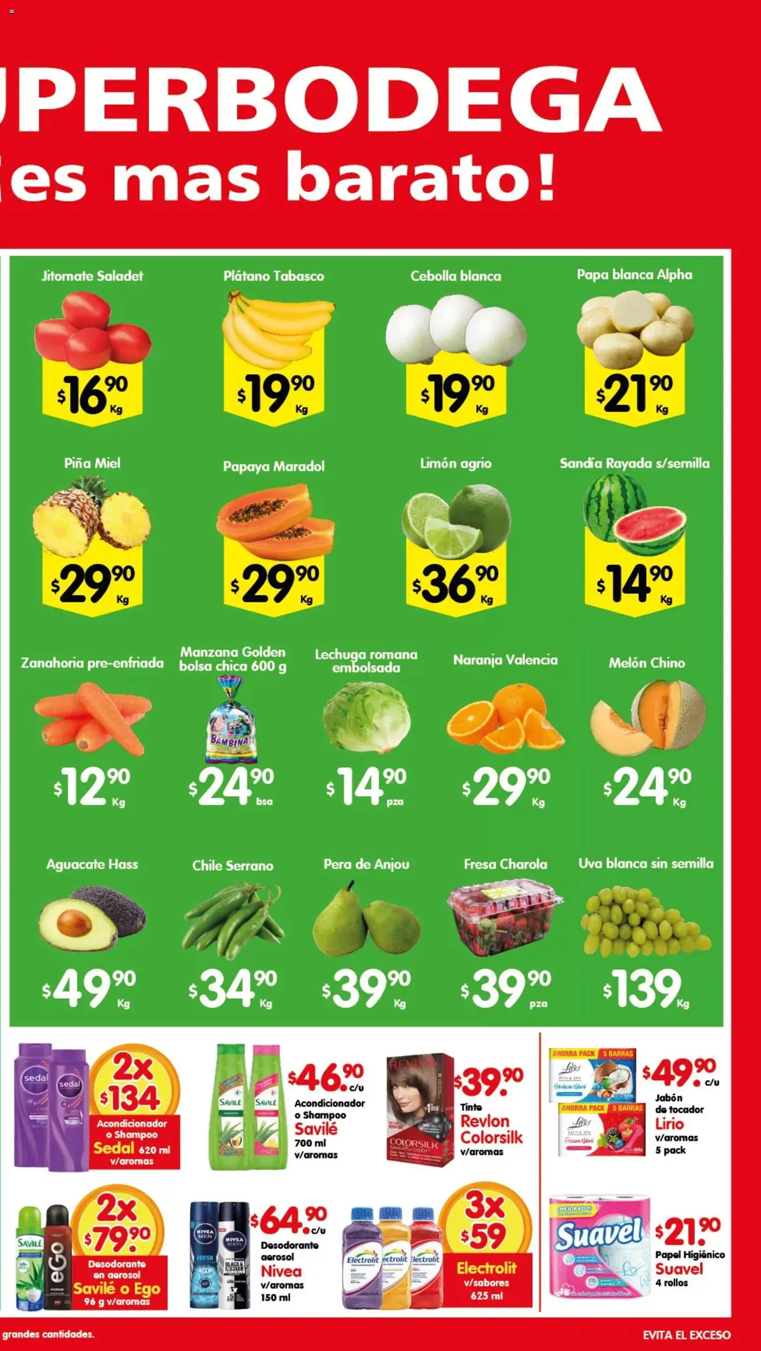 Nuevas ofertas de Arteli válidas en toda la República Mexicana desde el 06.01.2026. ¡Encuentra las mejores ofertas en Arteli folleto Aká Super Bodega ! | Página: 2 | Productos: Desodorante, Papa, Bolsa, Aguacate