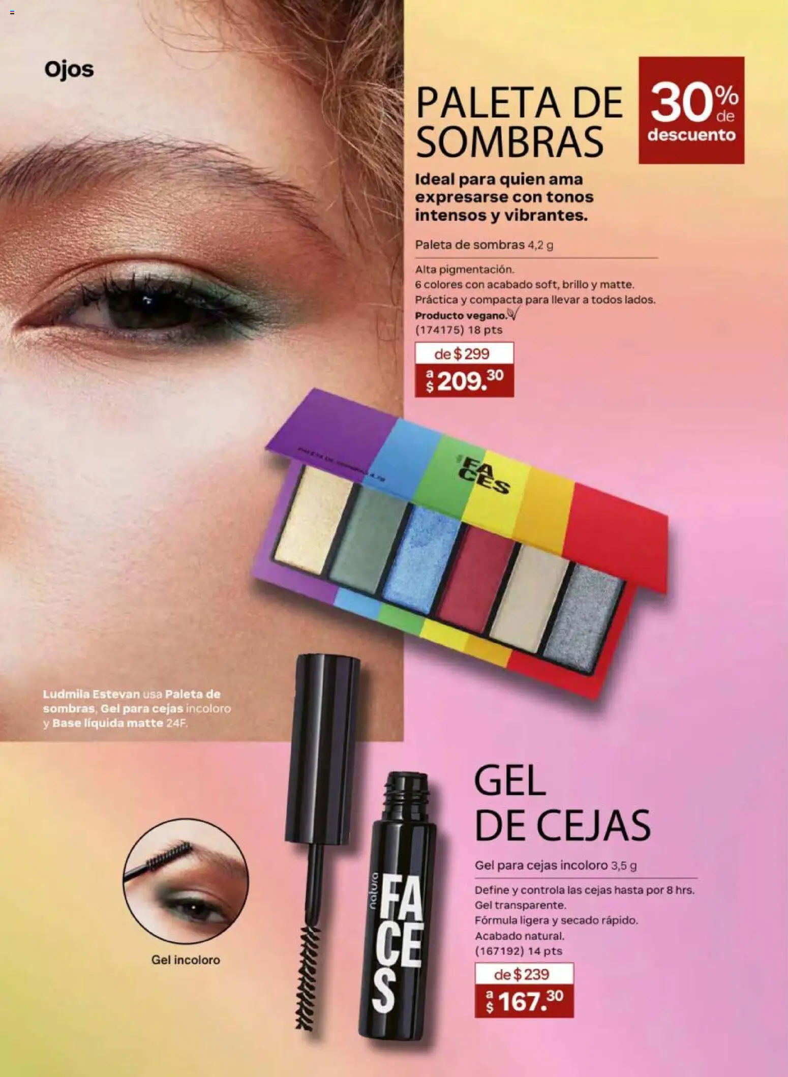 Nuevas ofertas de Natura válidas en toda la República Mexicana desde el 13.03.2026. ¡Encuentra las mejores ofertas en Natura campaña 5 2026! | Página: 76 | Productos: Paleta, Brillo