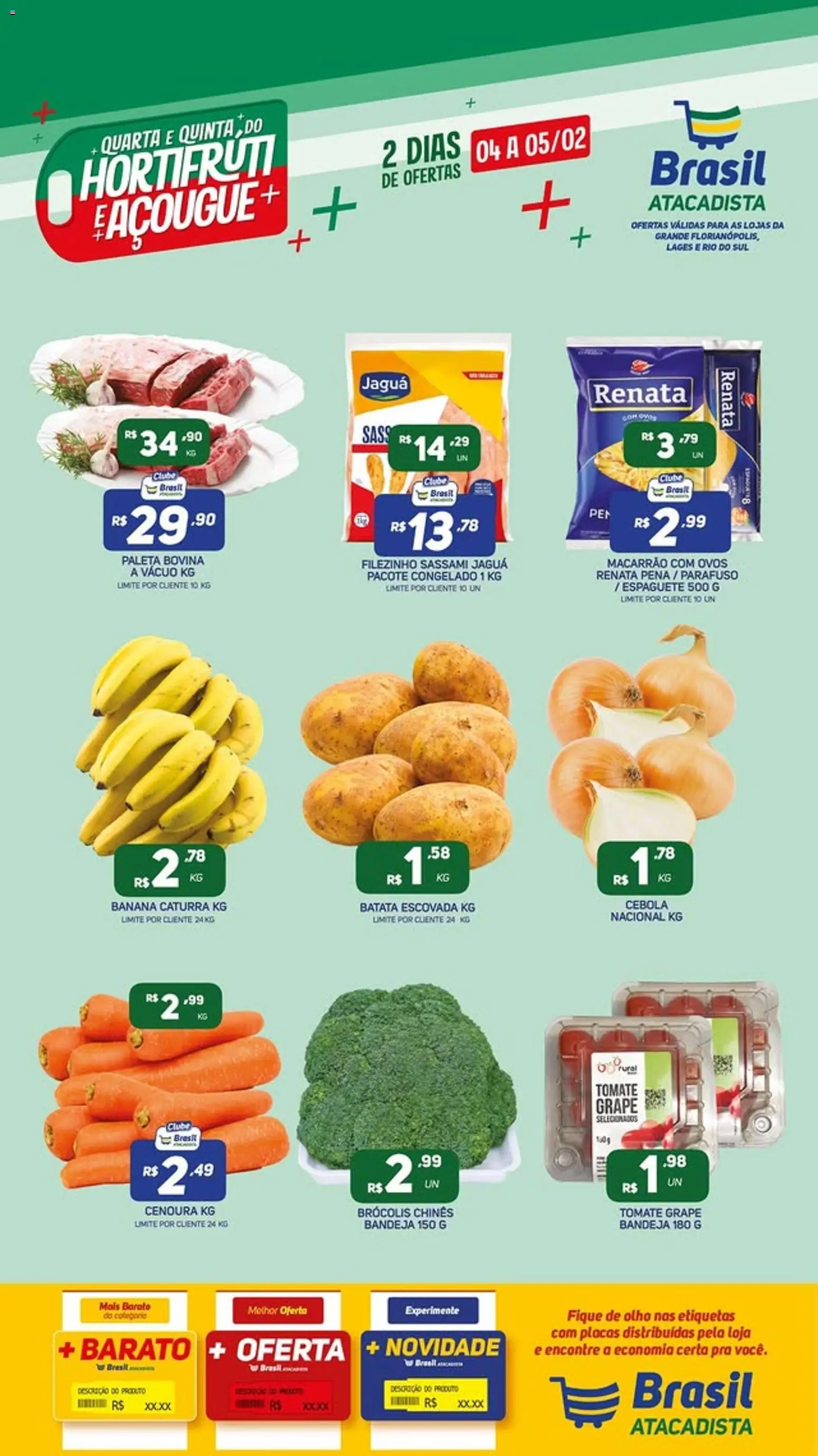 Brasil Atacadista Folheto - válido de 04.02.2026 | Página: 1