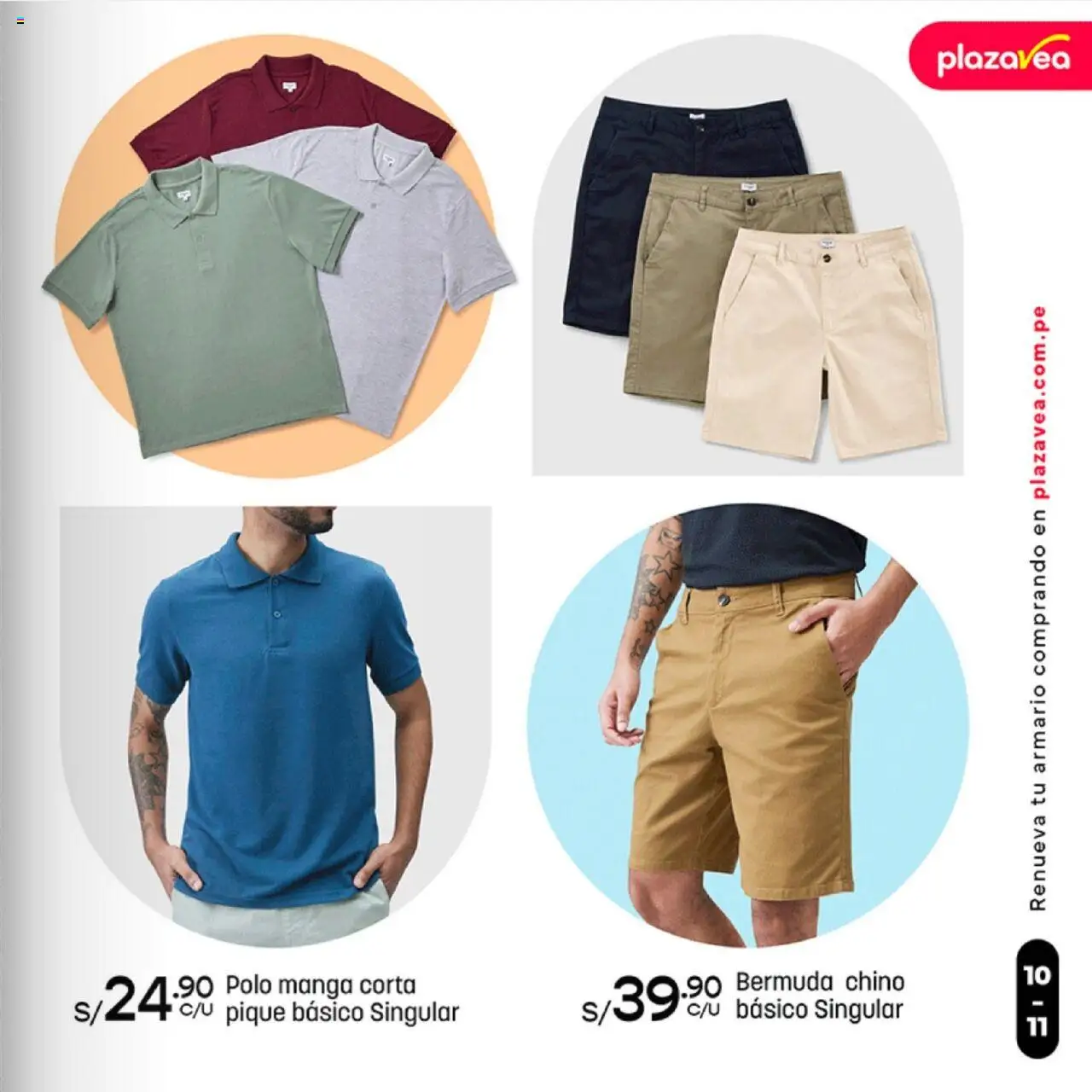 Catálogo Plaza Vea válido desde 22.09.2025 | Página: 11 | Productos: Armario, Polo