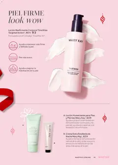 Vista previa de Crema Extra Emoliente de Noche Mary Kay, Ayuda a mantener la humectación natural de la piel y a dar una extra sensación de hidratación en las áreas más secas de la piel., nuevo folleto de la tienda, válido en México a partir del 01.11.2025 | Página: 34 | Productos: Crema, Loción, Body