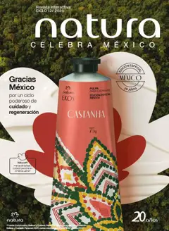 Vista previa de Natura - Campaña12 2025, nuevo folleto de la tienda, válido en México a partir del 21.07.2025