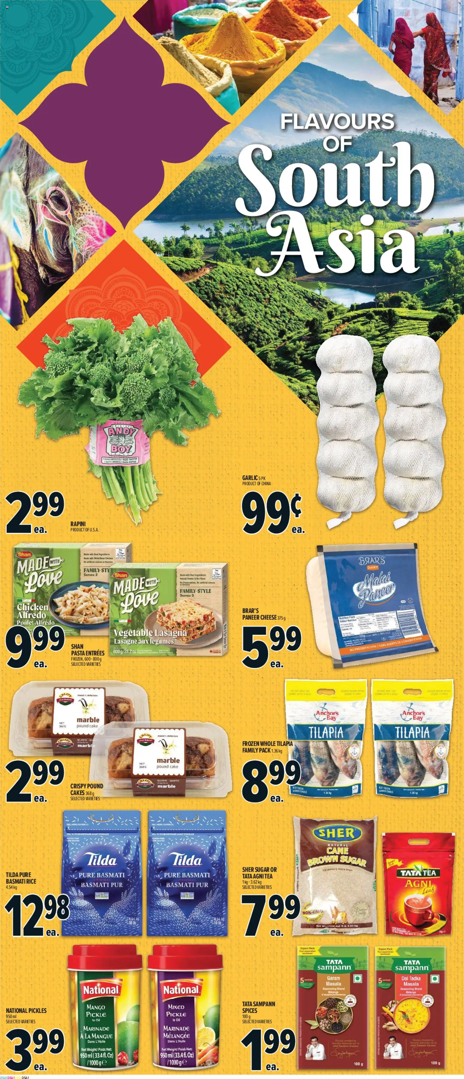 Metro flyer valid from 25.12.2025 | Page: 13 | Products: Rice, Tea, Pasta, Cheese