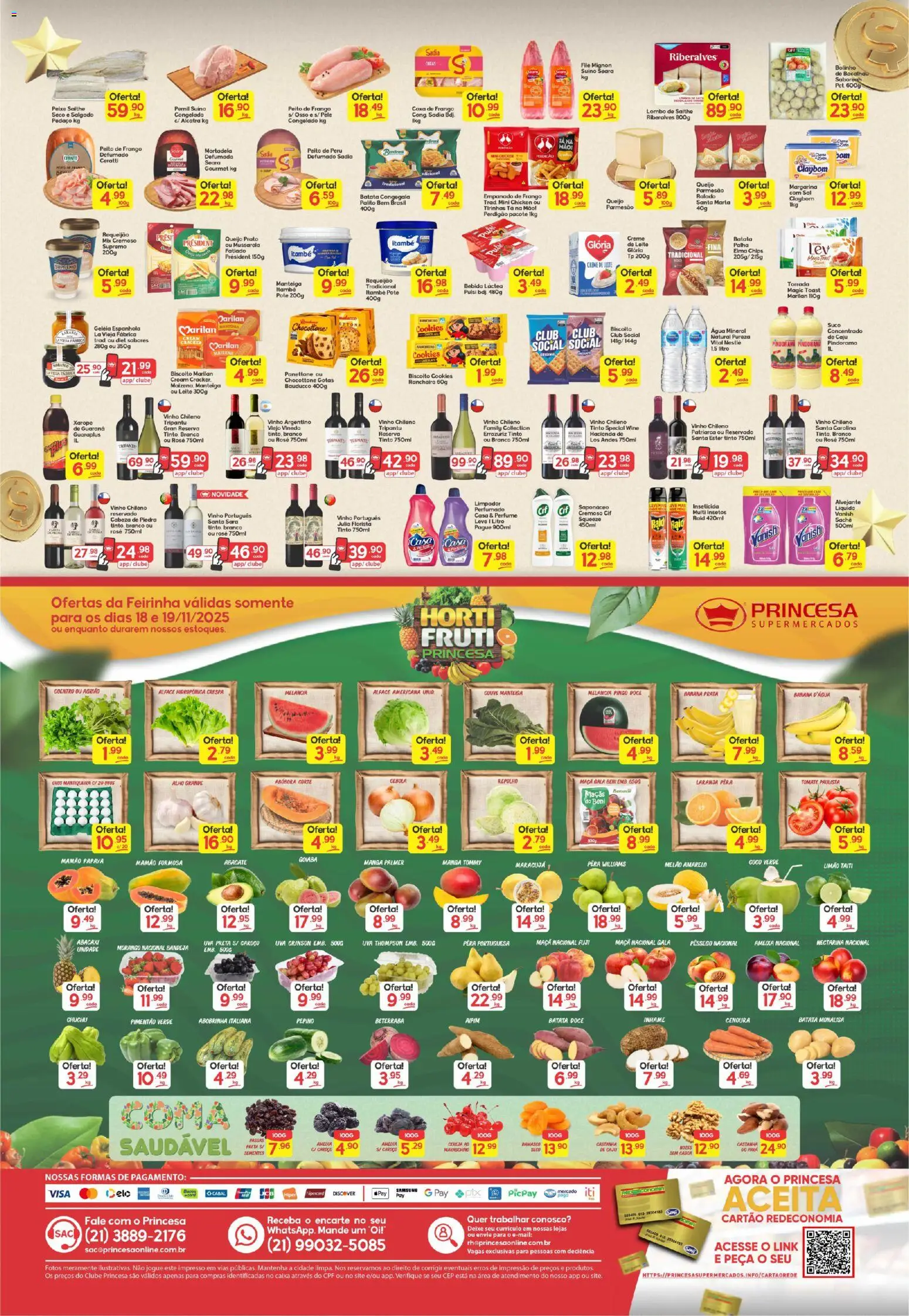 Princesa Folheto - válido de 17.11.2025 | Página: 2 | Produtos: Caixa, Peito de peru, Abacaxi, Geleia