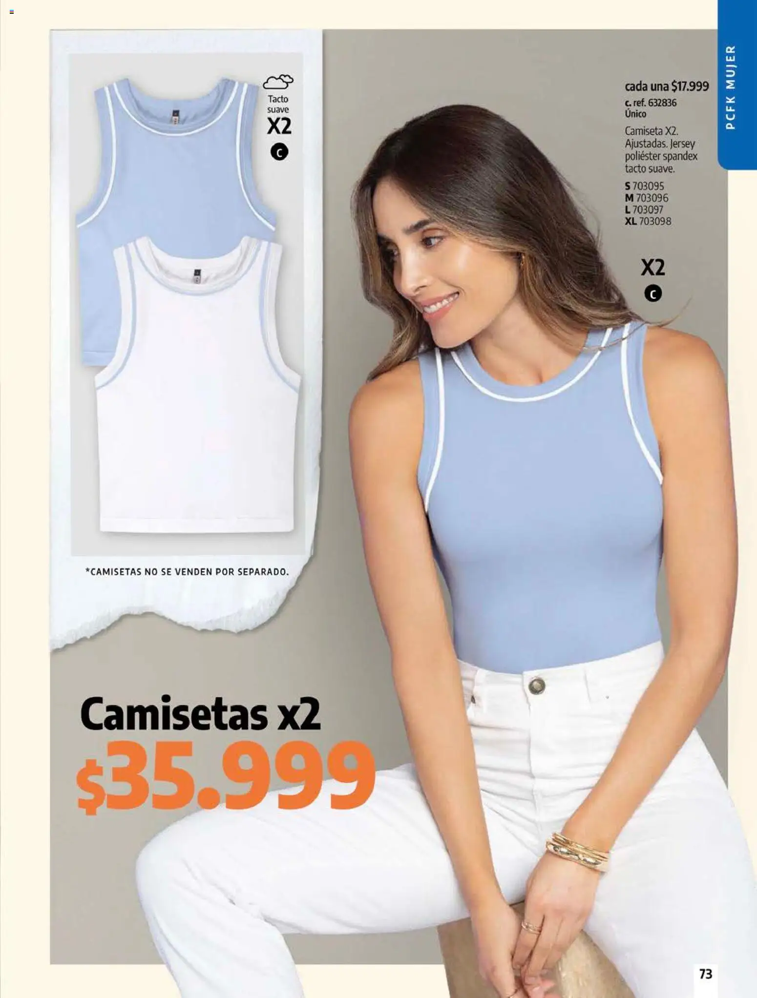 Pacifika revista - valida desde el 01.08.2026 | Página: 73 | Productos: Camiseta