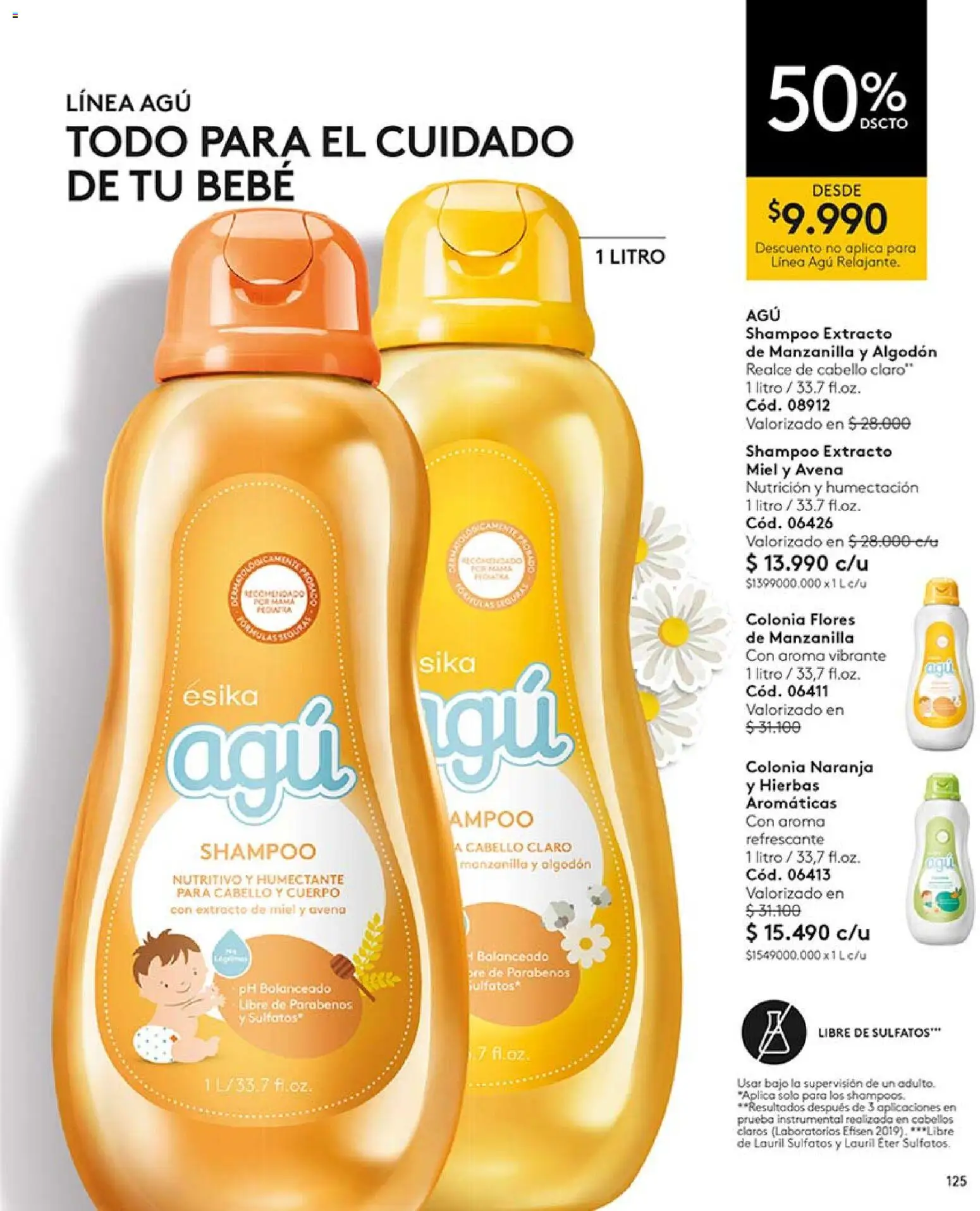 Catálogo Ésika Campaña 7 │ válido desde el 18.04.2026 | Página: 137 | Productos: Avena, Algodón, Shampoo