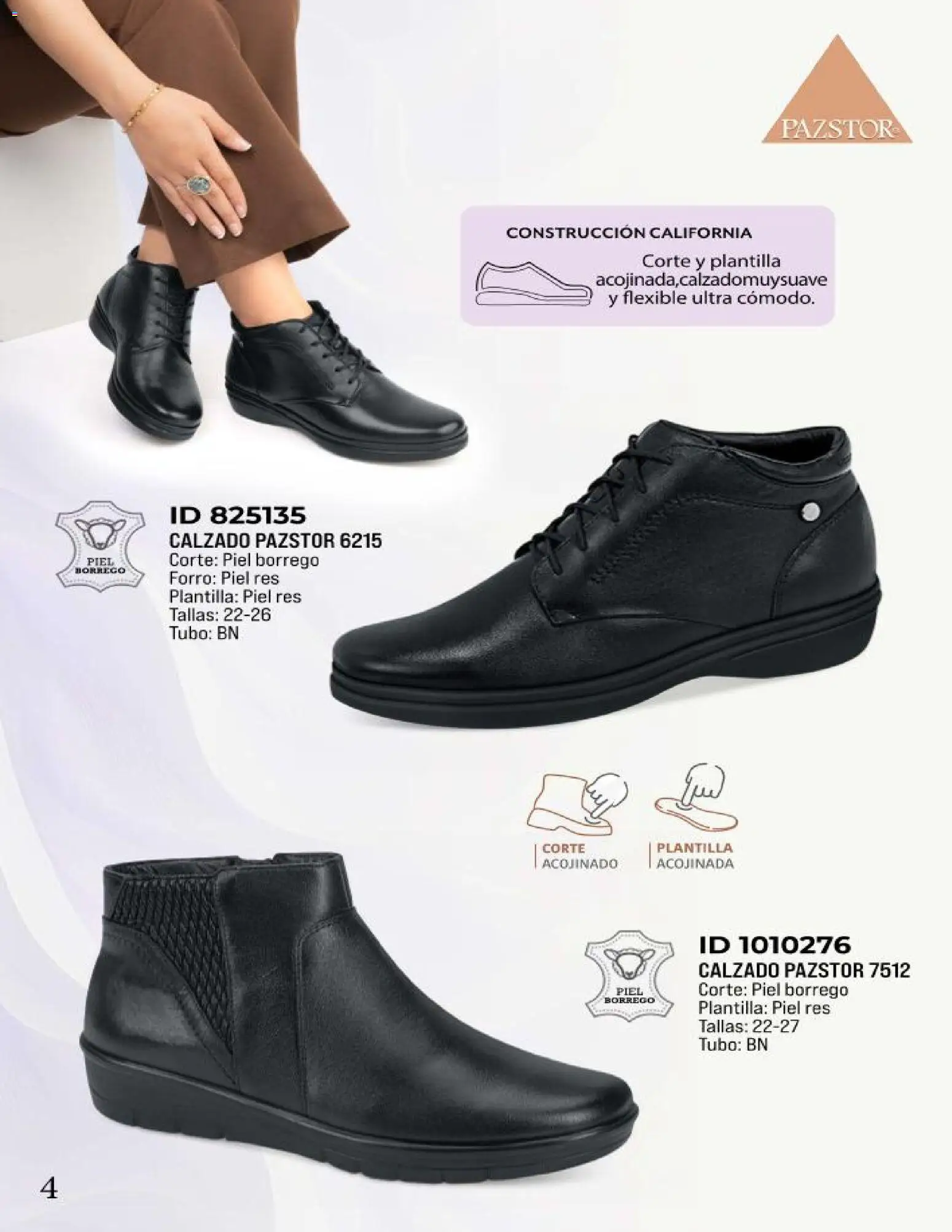 Nuevas ofertas de Price Shoes válidas en toda la República Mexicana desde el 15.11.2025. ¡Encuentra las mejores ofertas en Price Shoes catálogo Comodidad! | Página: 4 | Productos: Res, Flexible