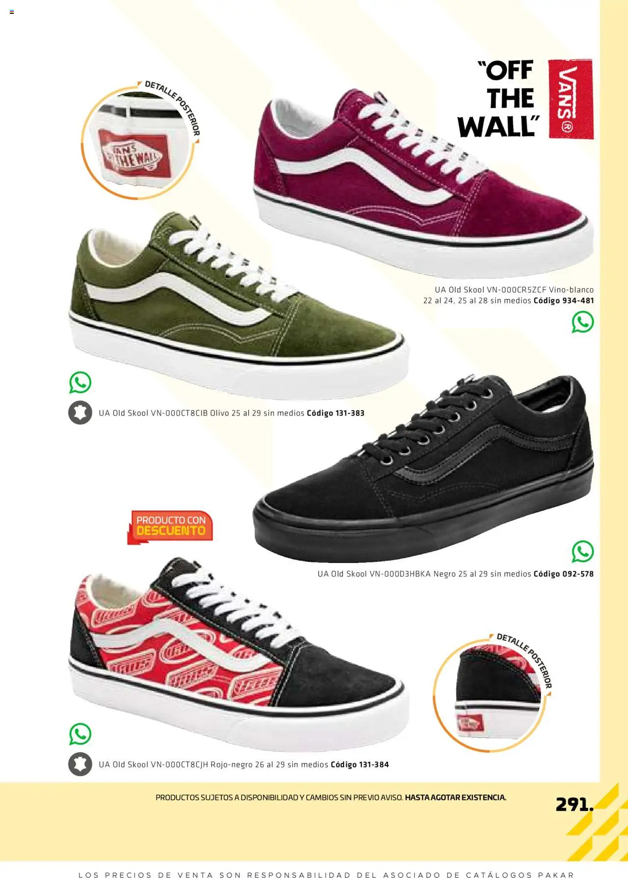 Nuevas ofertas de SC Pakar válidas en toda la República Mexicana desde el 29.08.2025. ¡Encuentra las mejores ofertas en SC Pakar - Catálogo Otoño Men Tomo 1! | Página: 291