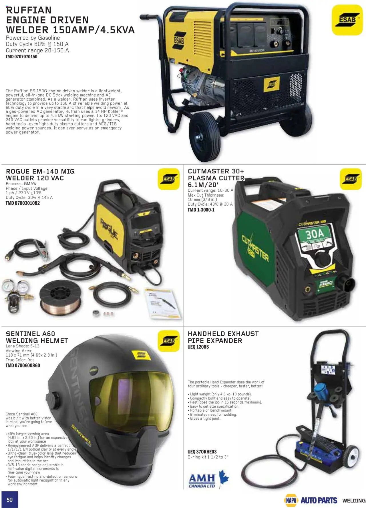 NAPA Auto Parts flyer valid from 01.07.2025 | Page: 50