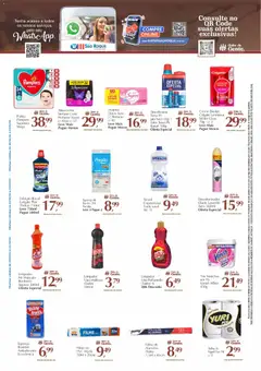 São Roque Supermercados - Ofertas da semana - Pré-Visualização do folheto da loja São Roque Supermercados, válido de 20.02.2026 | Página: 6 | Produtos: Talco, Esponja, Creme, Creme dental