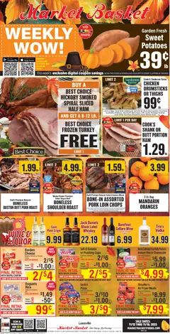 Preview of Market Basket weekly ads valid from 12.11.2025
