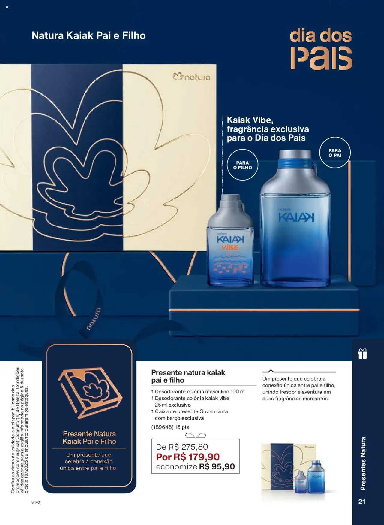 Natura Folheto - válido de 05.06.2025 | Página: 21 | Produtos: Fragrância, Desodorante, Caixa, Berço