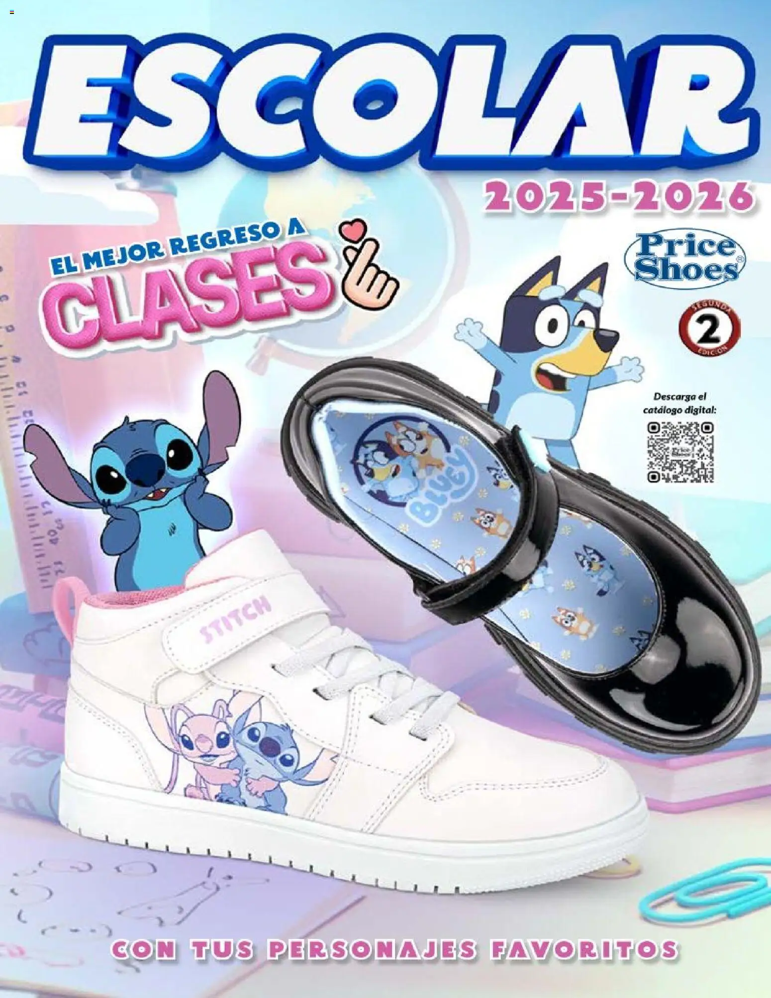 Nuevas ofertas de Price Shoes válidas en toda la República Mexicana desde el 01.09.2025. ¡Encuentra las mejores ofertas en Price Shoes catálogo Escolar! | Página: 1