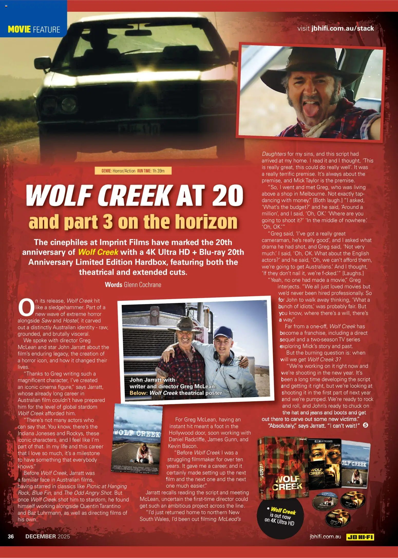 JB Hi-Fi catalogue - valid from 01.12.2025 | Page: 36 | Products: Saw, Tap, Boots, Tv