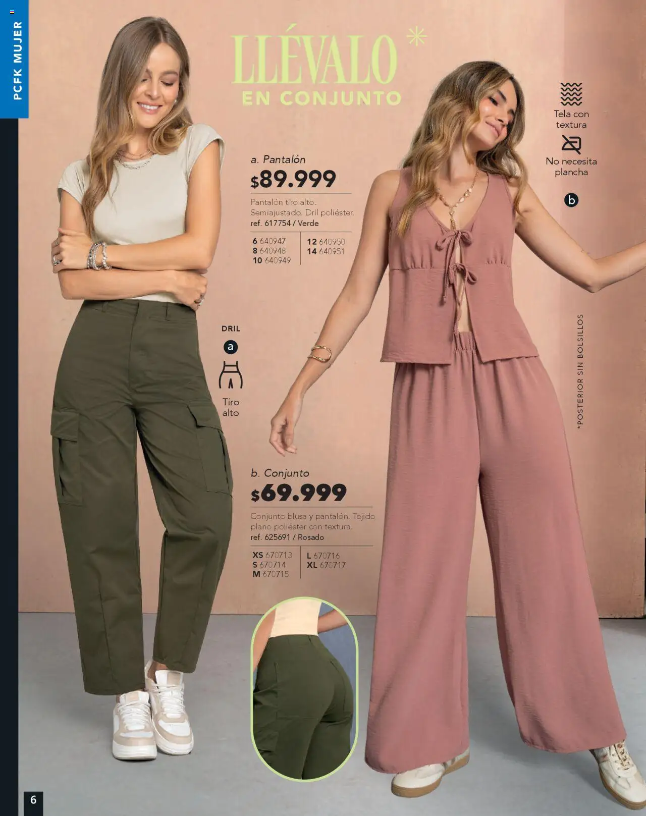 Pacifika revista - valida desde el 01.08.2025 | Página: 7 | Productos: Plancha, Conjunto, Blusa